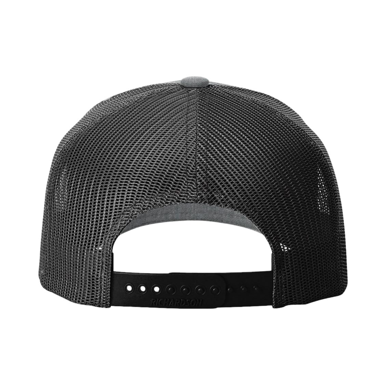 Richardson 112FPR | Five Panel Trucker with Rope Cap | Heather Grey/ Black