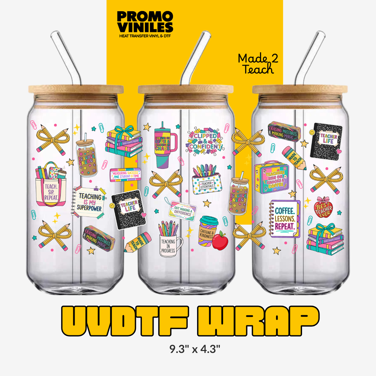 UV DTF Wrap | Made 2 Teach