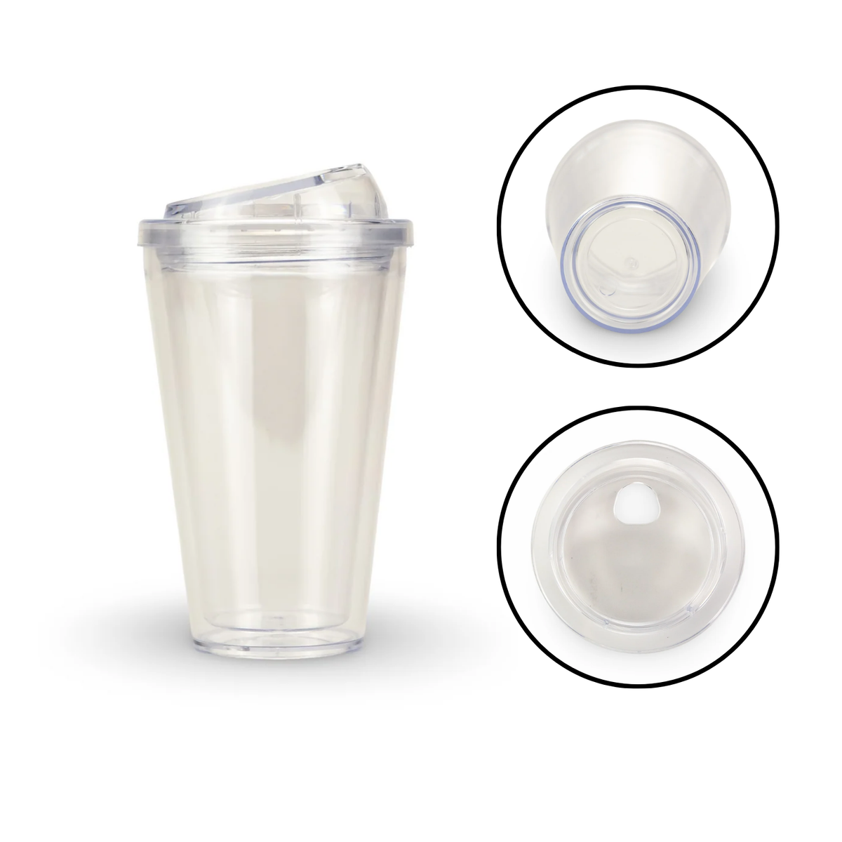 Coffee Cup Doble Pared para Snowglobes | 16 oz