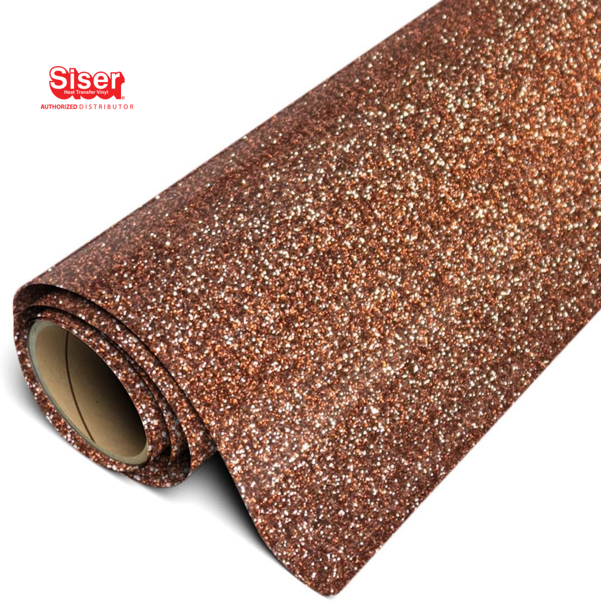 Siser Glitter® Vinil Textil Térmico | Brown | Ancho 12" (11.8)