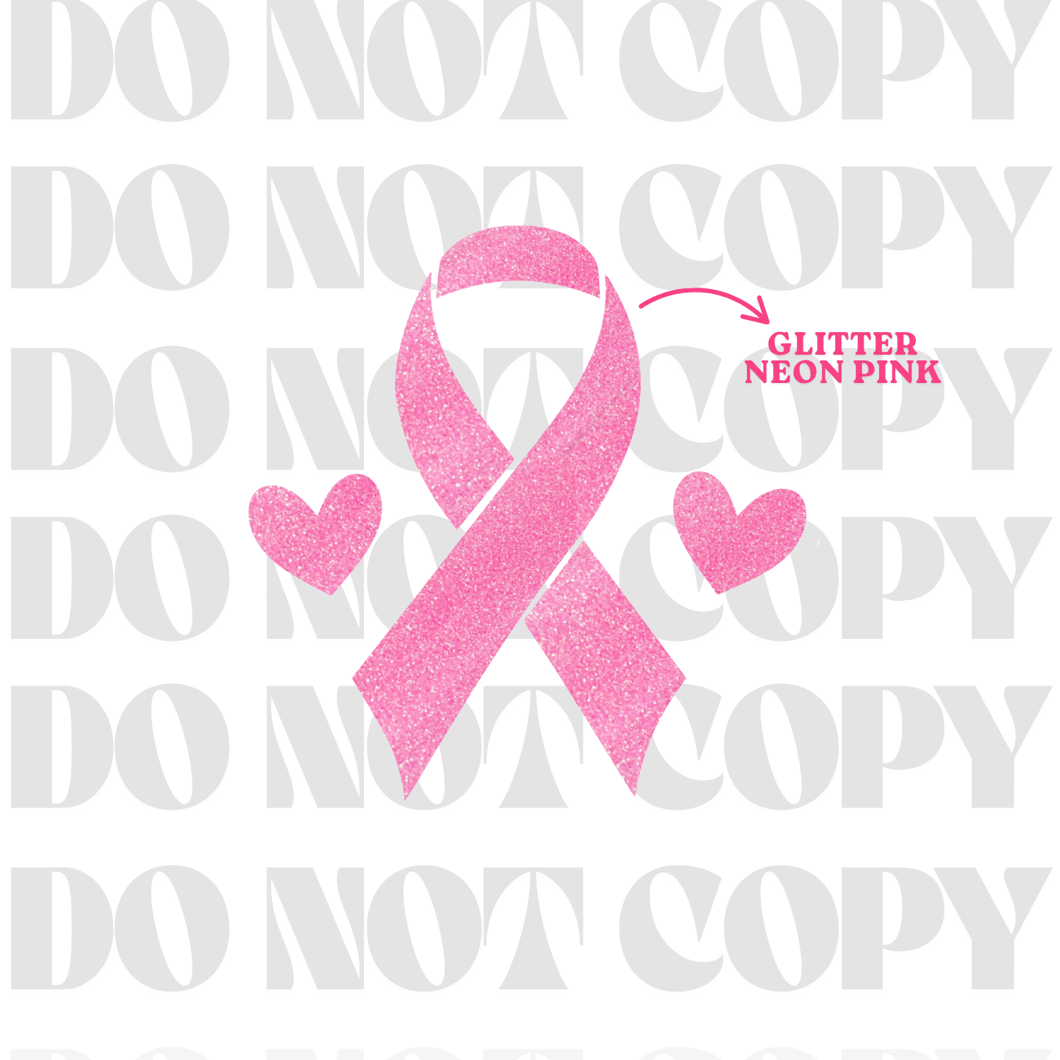 Hybrid DTF | Support | Glitter Neon Pink