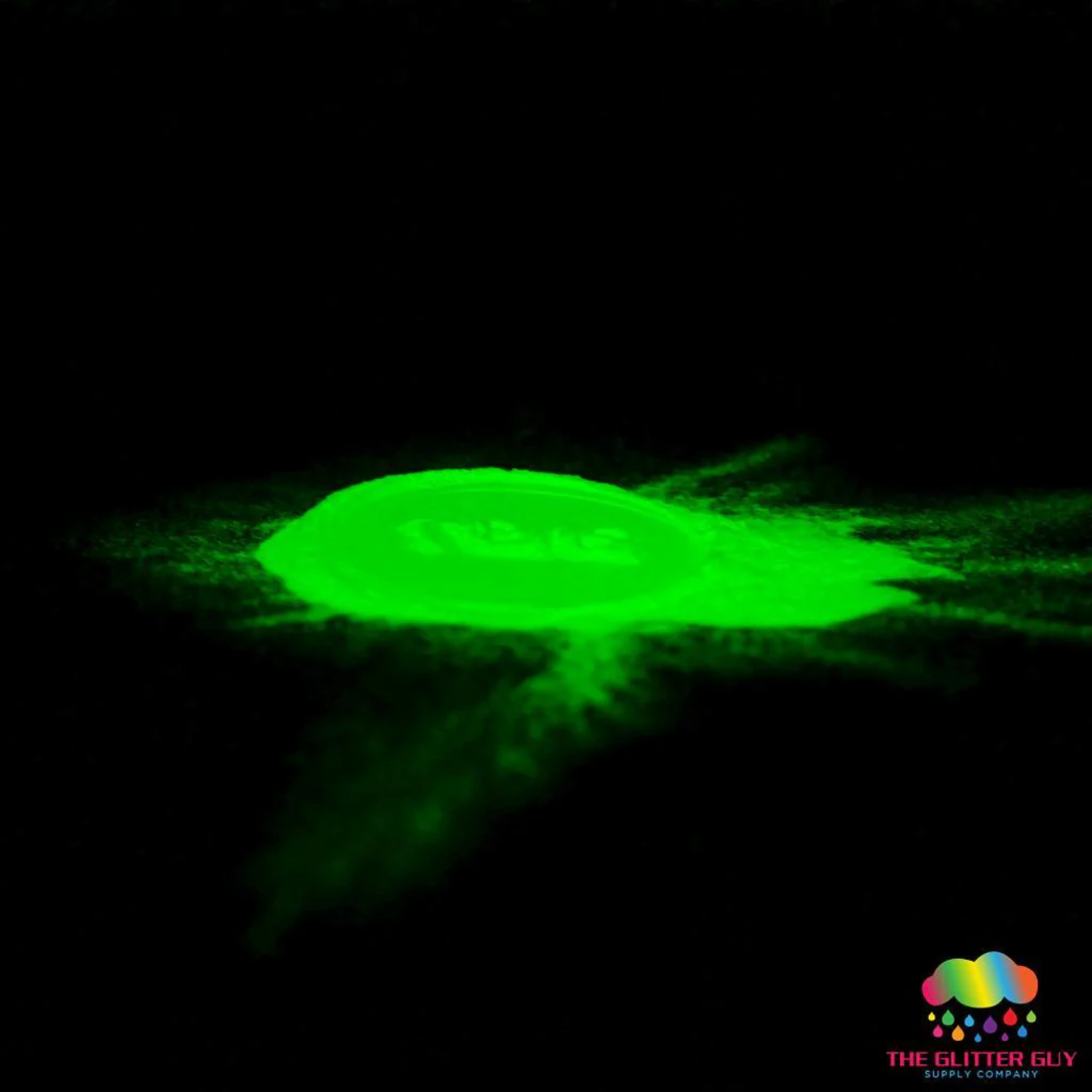 The Glitter Guy | Yellow Green | Spooky D's Glow Mica Powder
