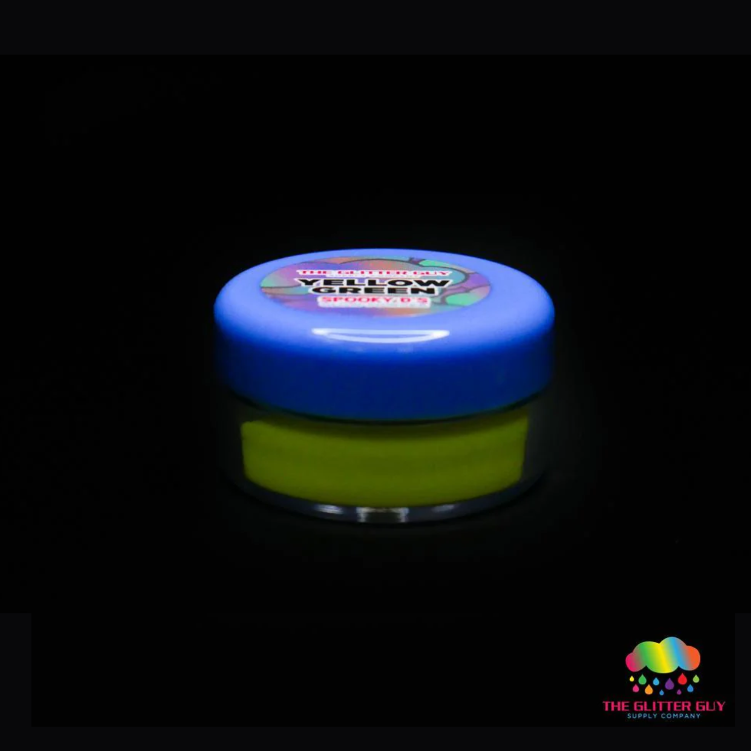 The Glitter Guy | Yellow Green | Spooky D's Glow Mica Powder