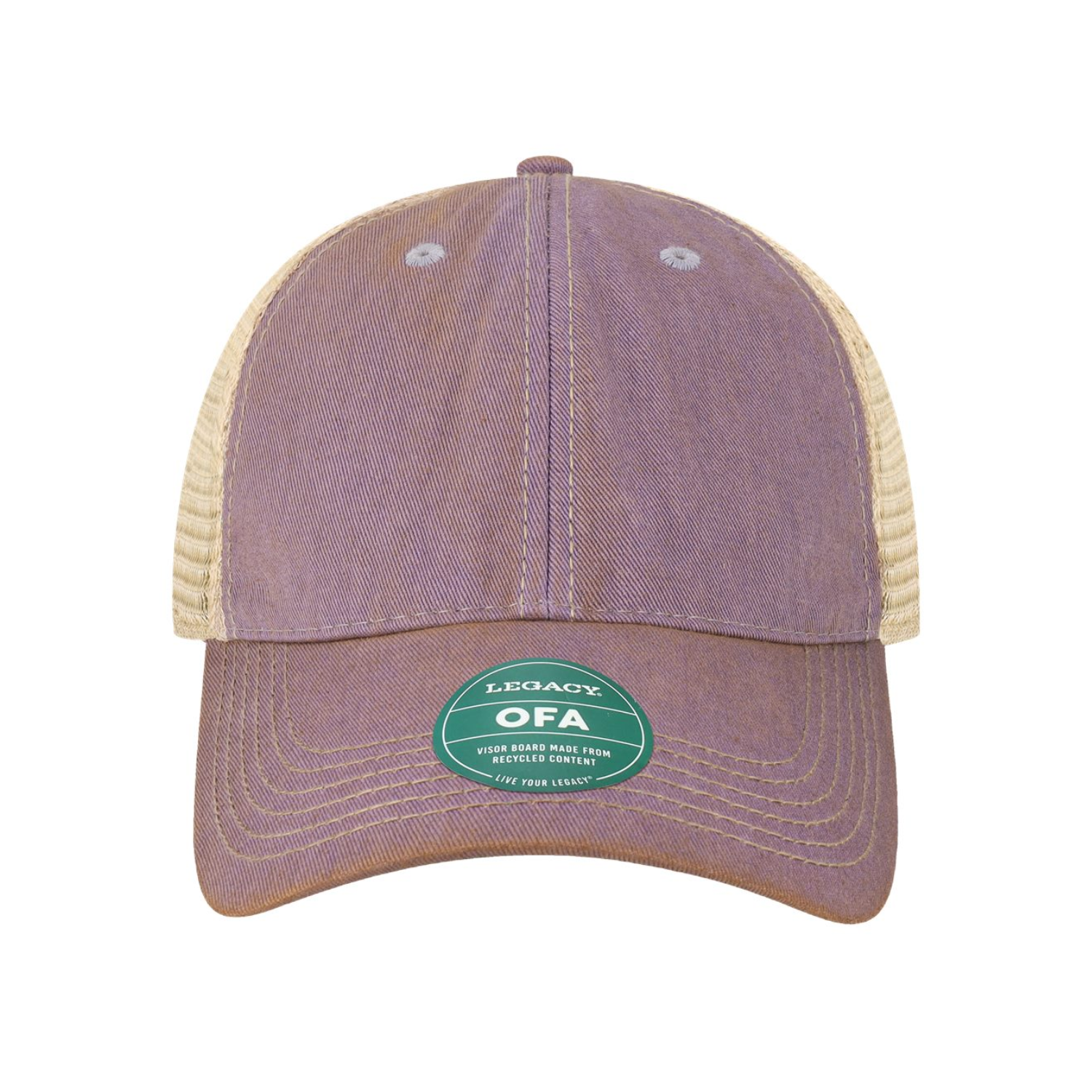 Old Favorite Trucker Cap - OFA | Lavender Khaki