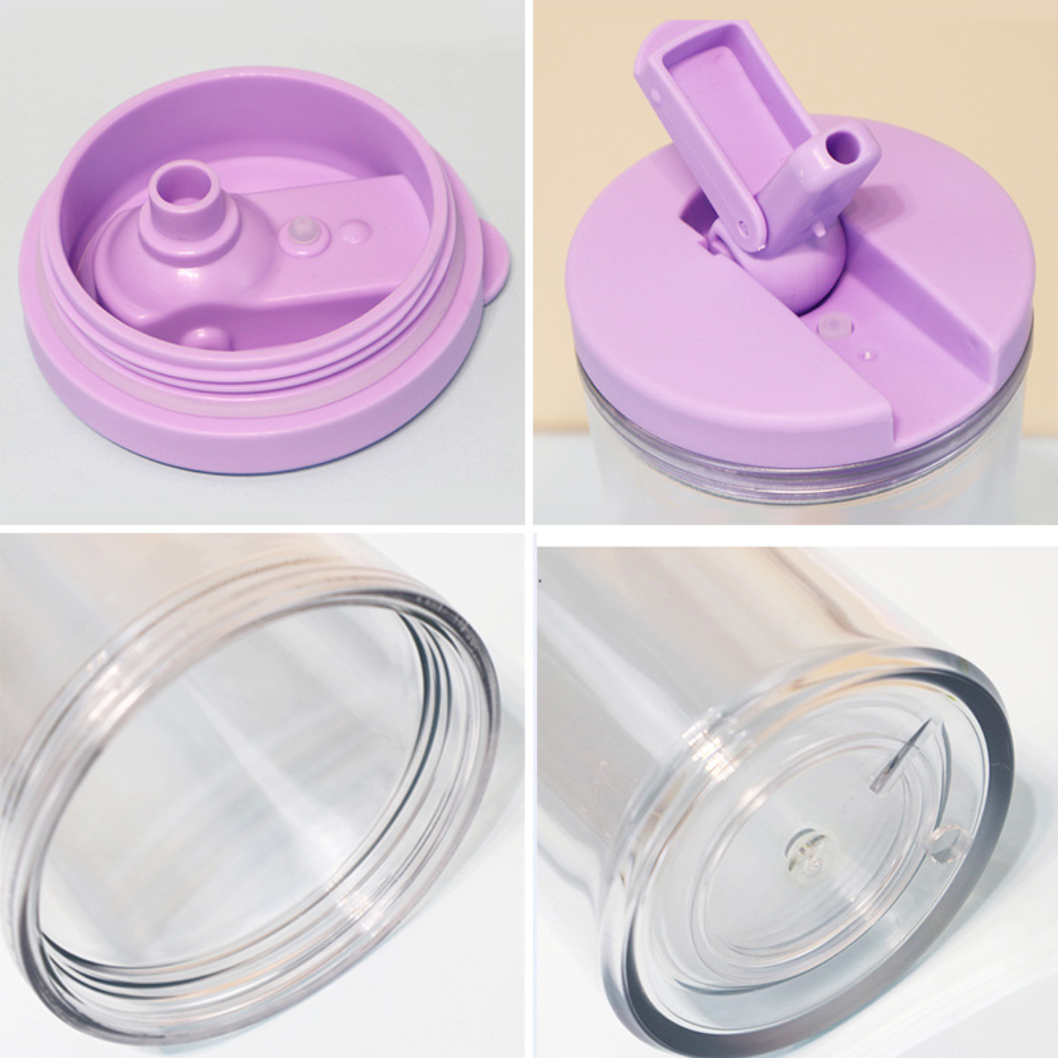 Vaso Doble Pared para Snowglobes | Fliptop | 20 oz