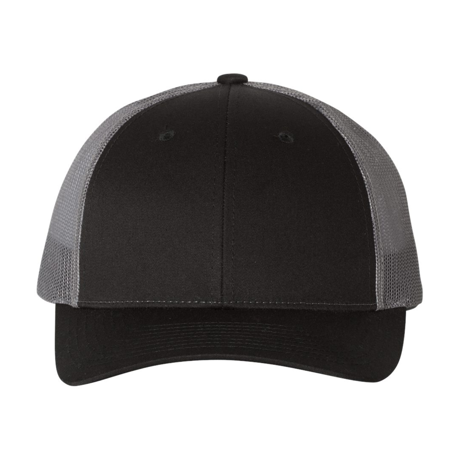 Richardson 115 | Low Pro Trucker Cap | Black/ Charcoal