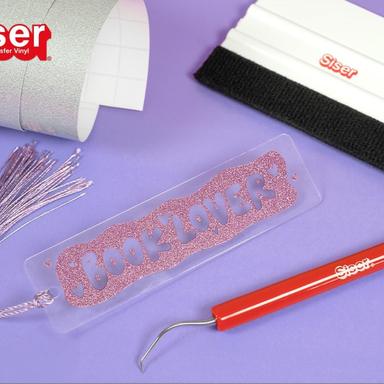 Vinil Adhesivo | EasyPSV® Glitter | Rose Gold | Ancho 12"