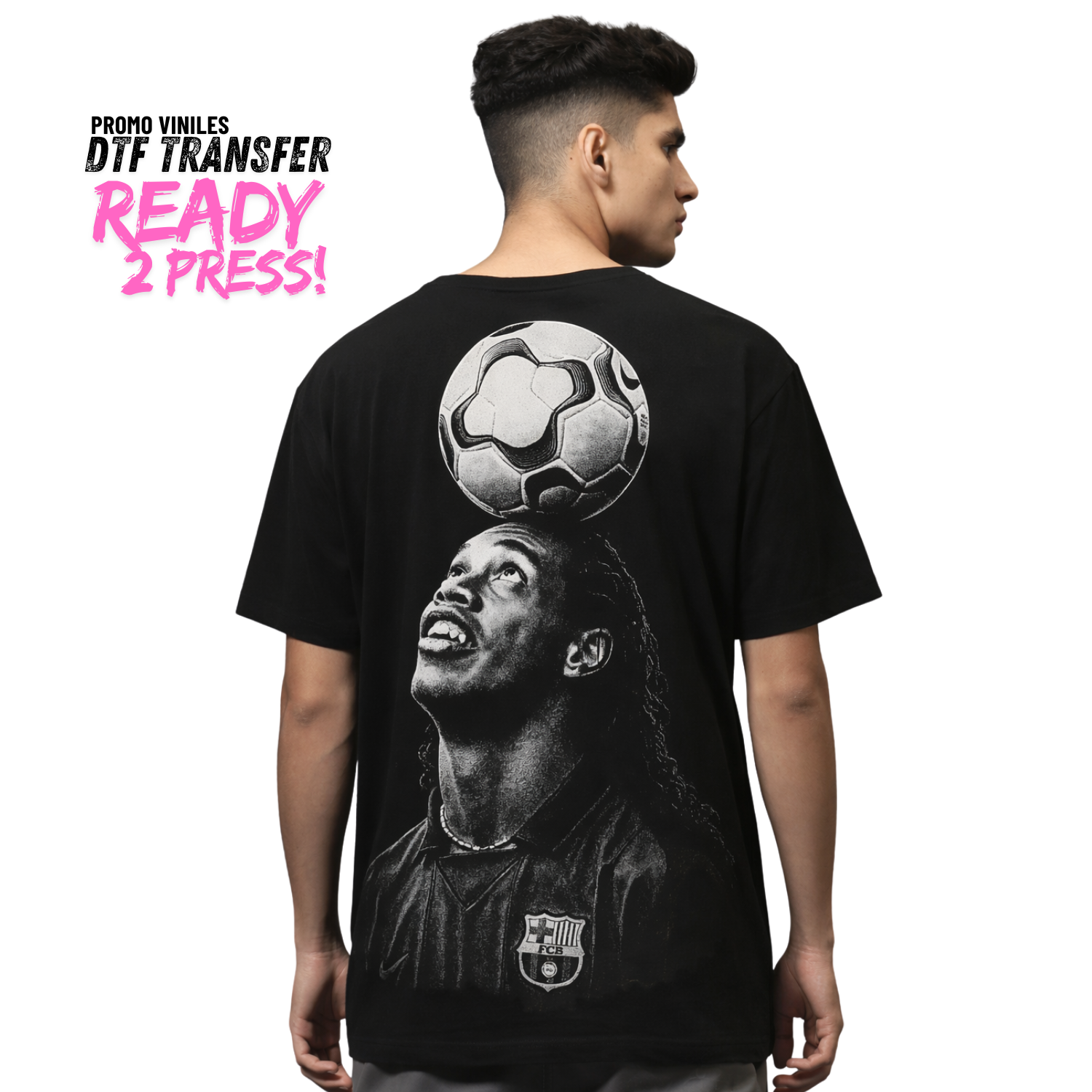Legends of Soccer | Ronaldinho | 12x22" | Semitono