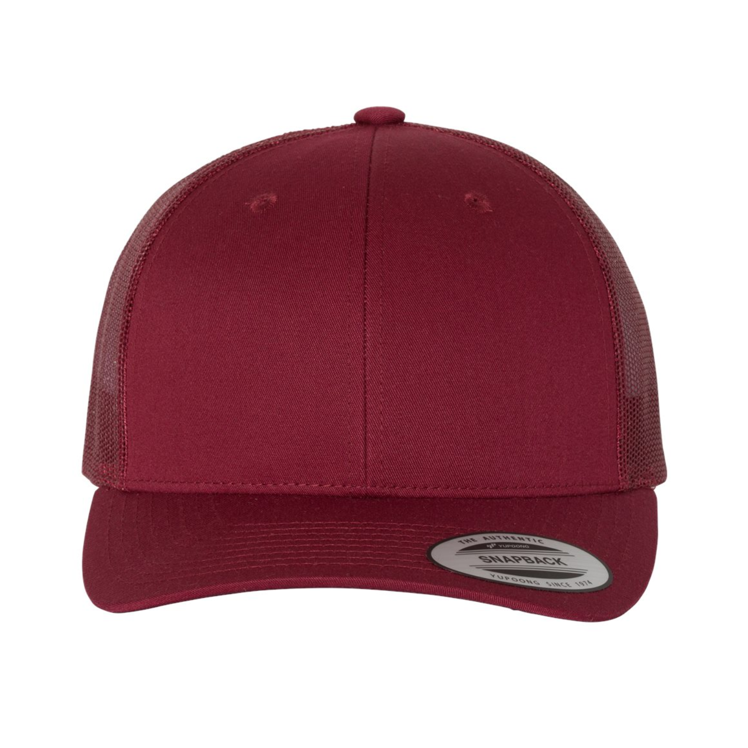 Yupoong YP Classics | Retro Trucker 6606 | Cranberry
