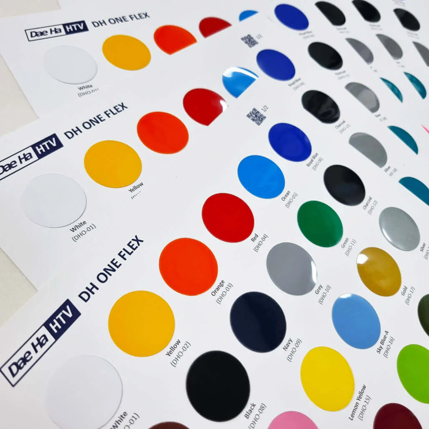 Dae Ha One Flex Vinil Térmico | Negro | Ancho 20"