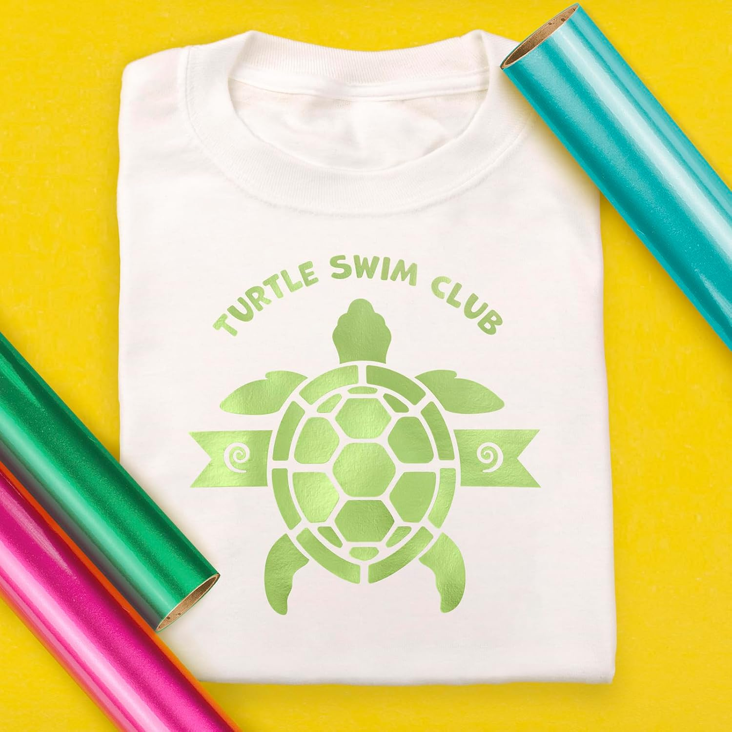 Siser - Siser EasyWeed Electric Vinil Textil Térmico | Lime | Ancho 12" (11.8) - Promo Viniles Panamá