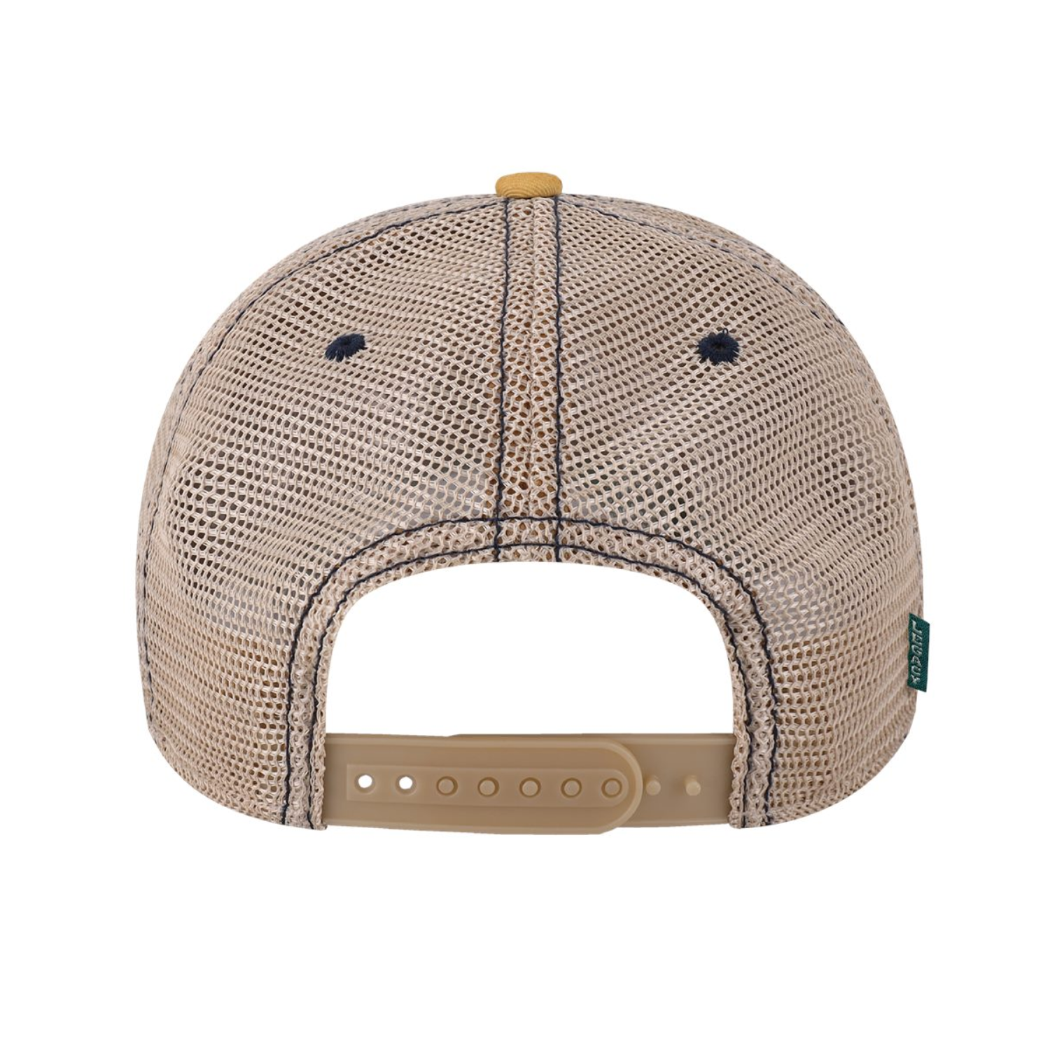 Old Favorite Trucker Cap - OFA | Blue Stripe Khaki