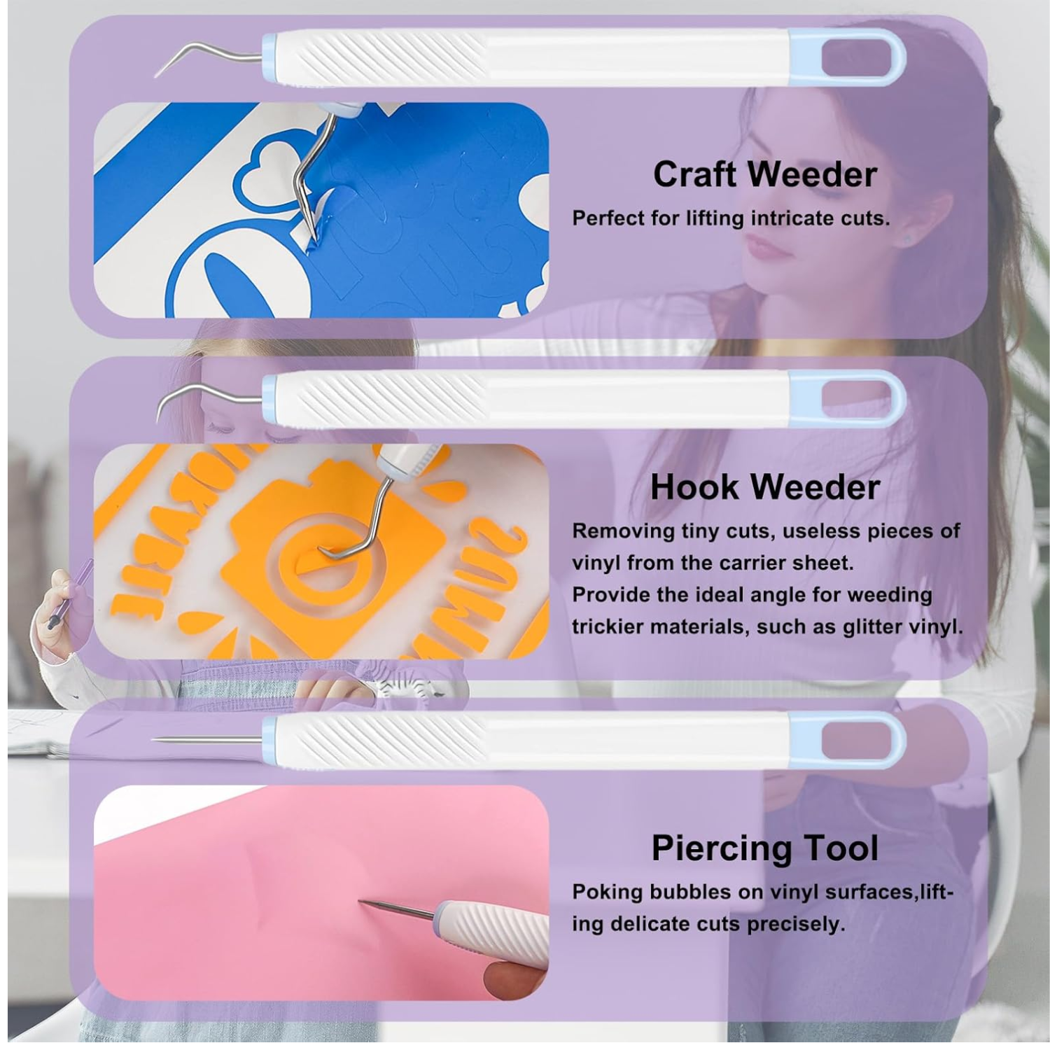 3 in 1 Weeding Tool Set | Teckwrap