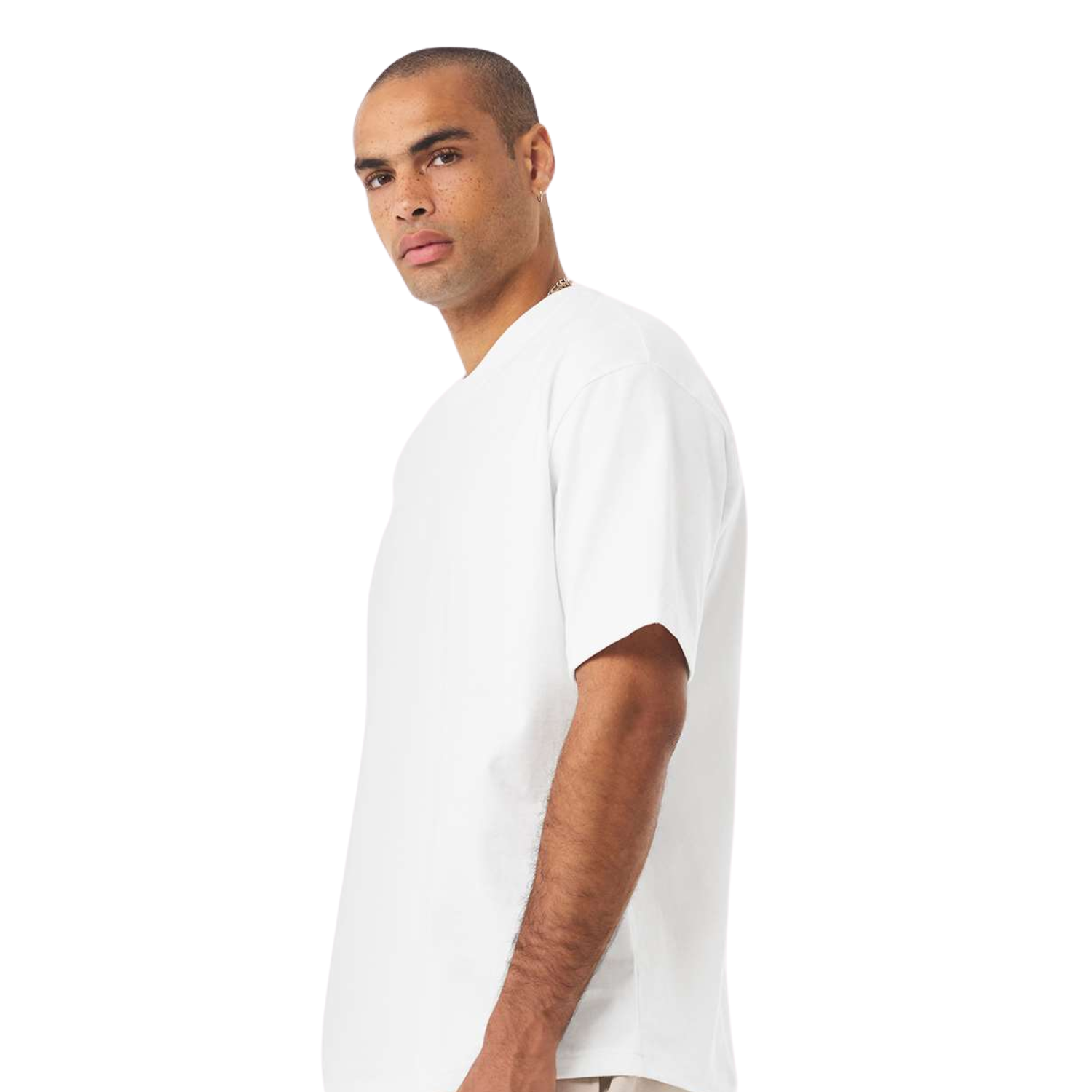 Bella Canvas 4610 Heavyweight Oversize Tee | White | 7.5 oz | UNISEX