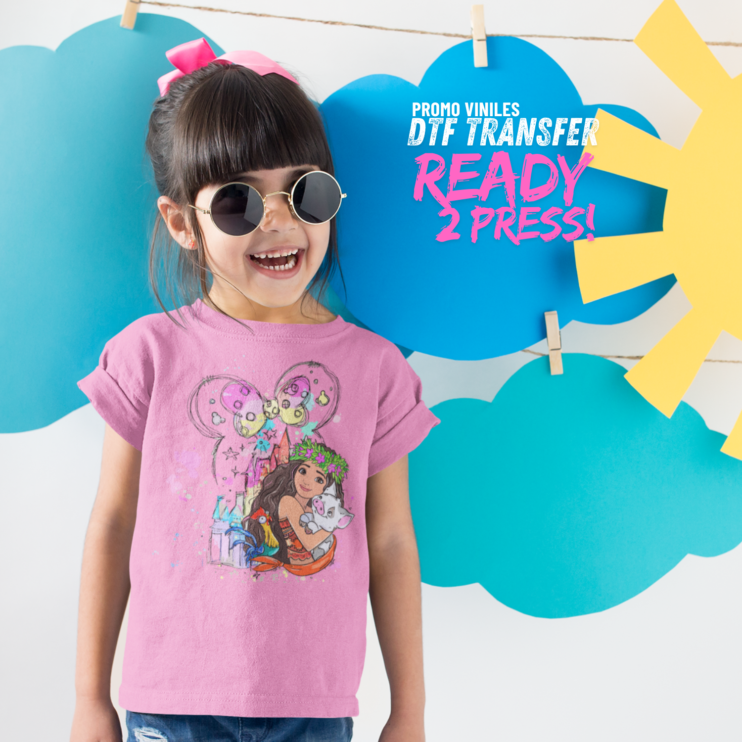 DTF Transfers | Moana
