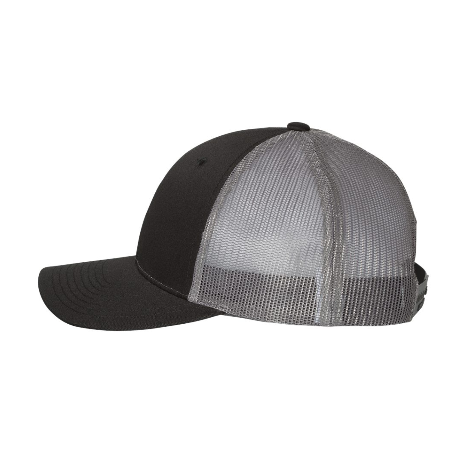 Richardson 115 | Low Pro Trucker Cap | Black/ Charcoal