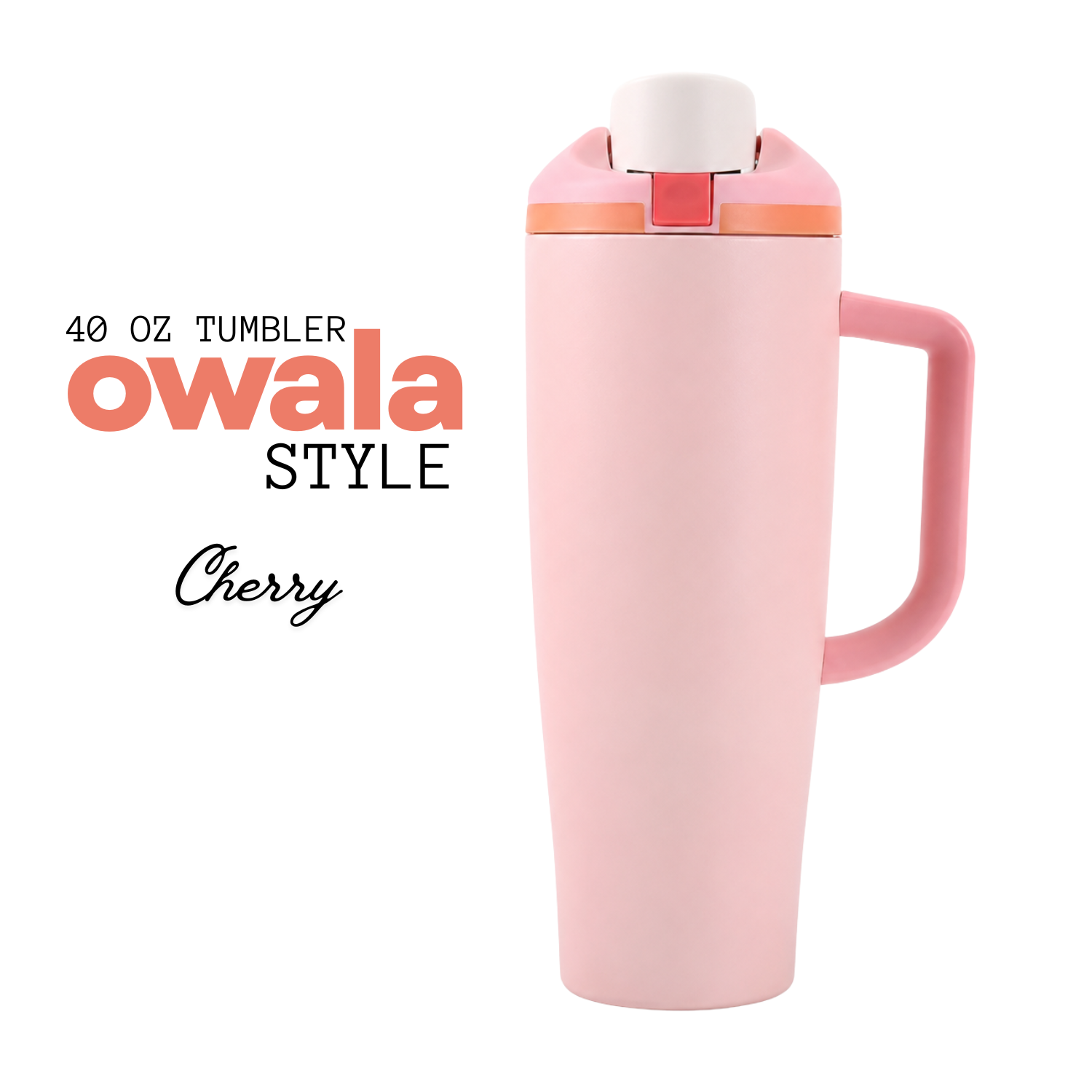 Tumbler 40oz | Owala Style | Acero Inoxidable