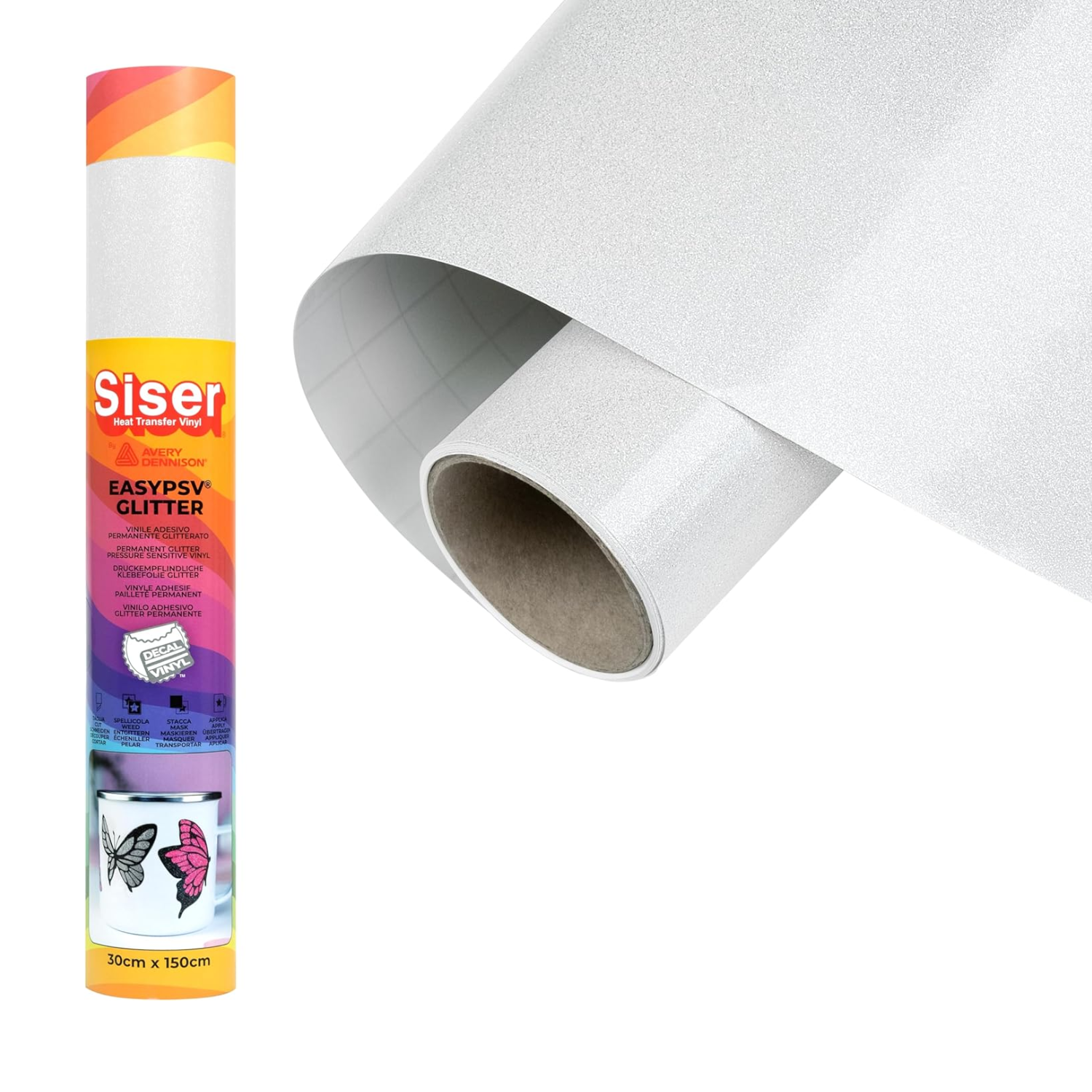 Vinil Adhesivo | EasyPSV® Glitter | Stardust | Ancho 12"