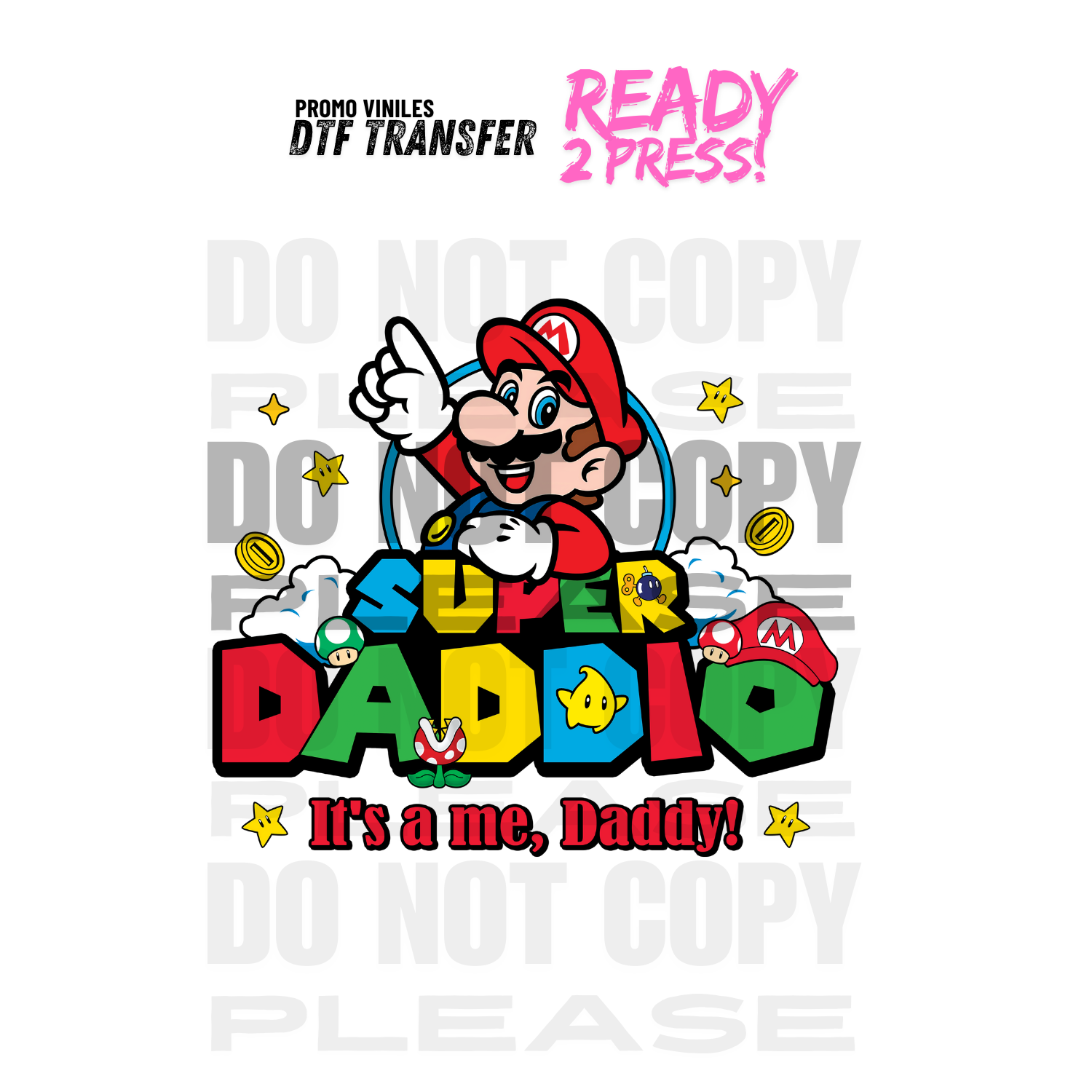 DTF Transfers | Super Daddio