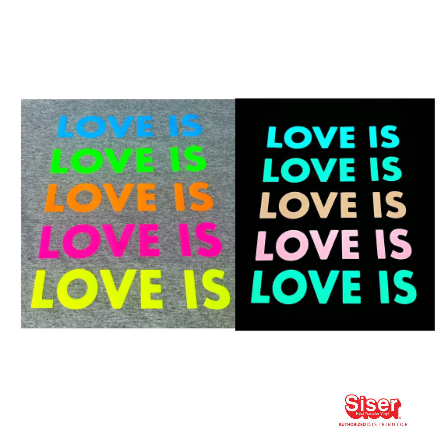 Siser Easy® Glow Neon Vinil Textil Térmico | Neon Orange Ancho de 12"