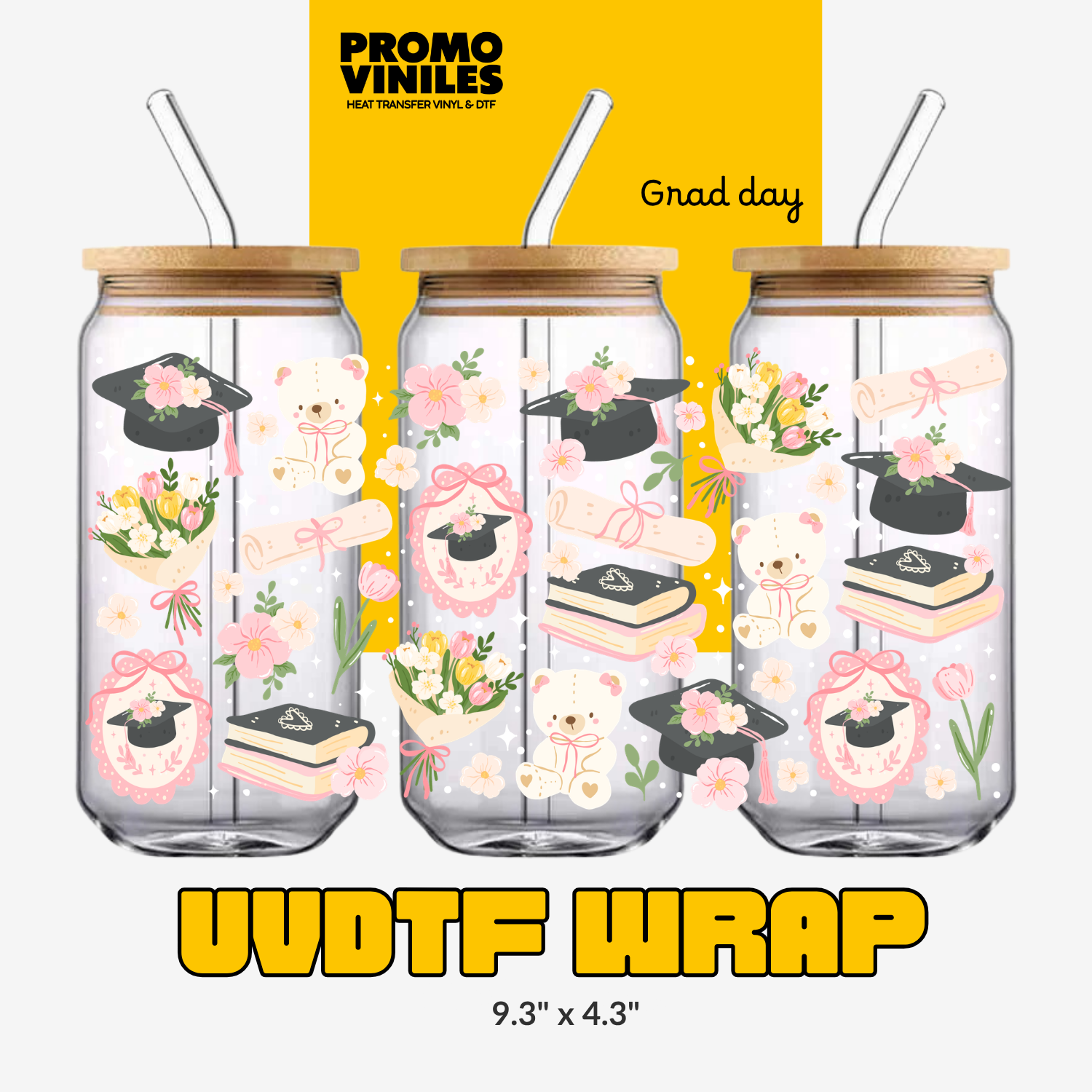 UV DTF Wrap | Grad Day