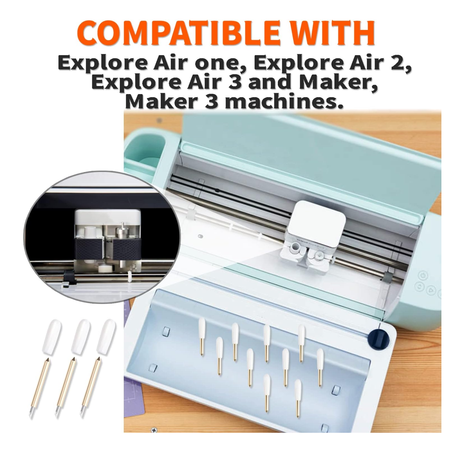 Genérico - Premium Fine Point - Punta Fina | Cricut - 1 Unidad (Genérica) - Promo Viniles Panamá