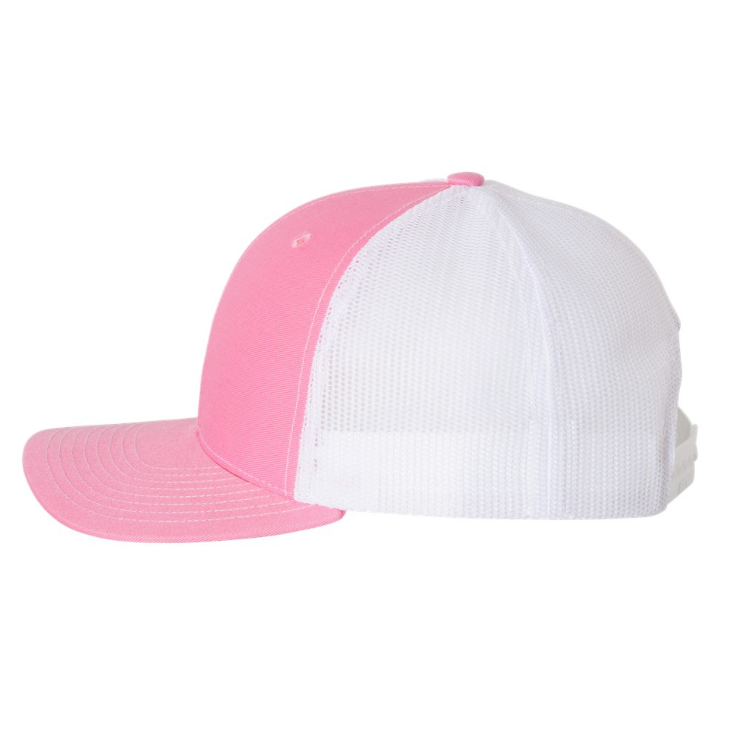 Richardson 112 |  Adjustable Snapback Trucker Cap| Hot Pink/ White