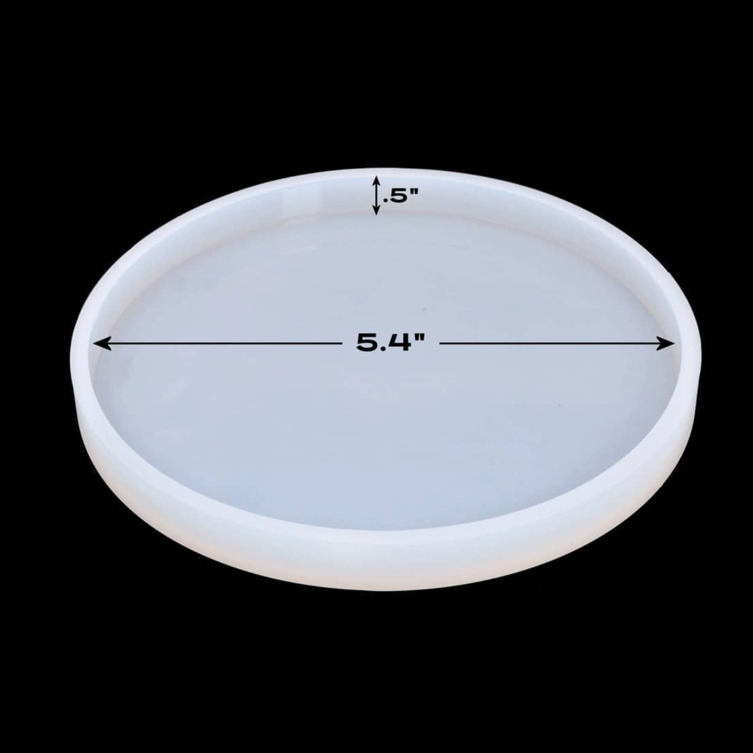 Molde para Resina | Round Silicone Coaster Mold