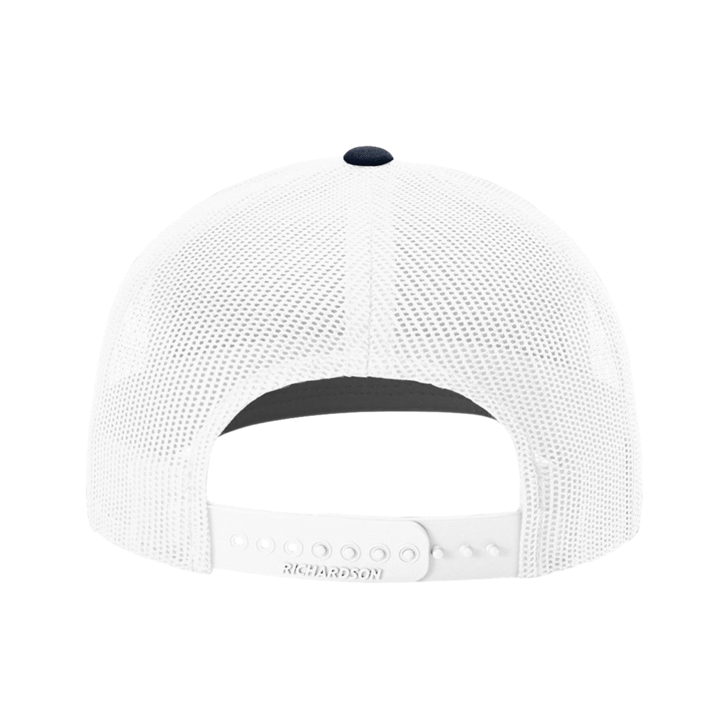 Richardson 112 | Adjustable Snapback Trucker Cap | Navy / White