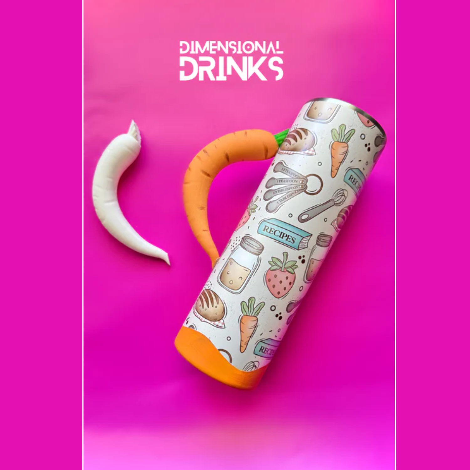 Dimensional Drinks | Carrot Handle