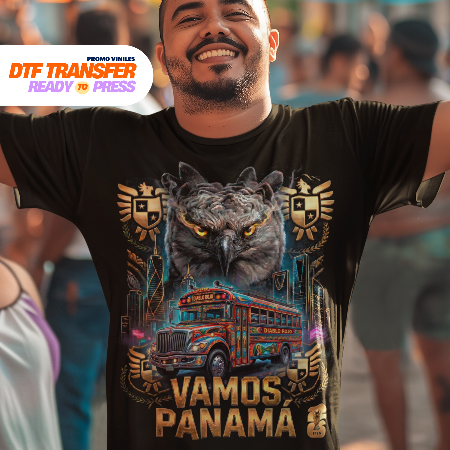 DTF Transfers | Sele Mundial | 12x15