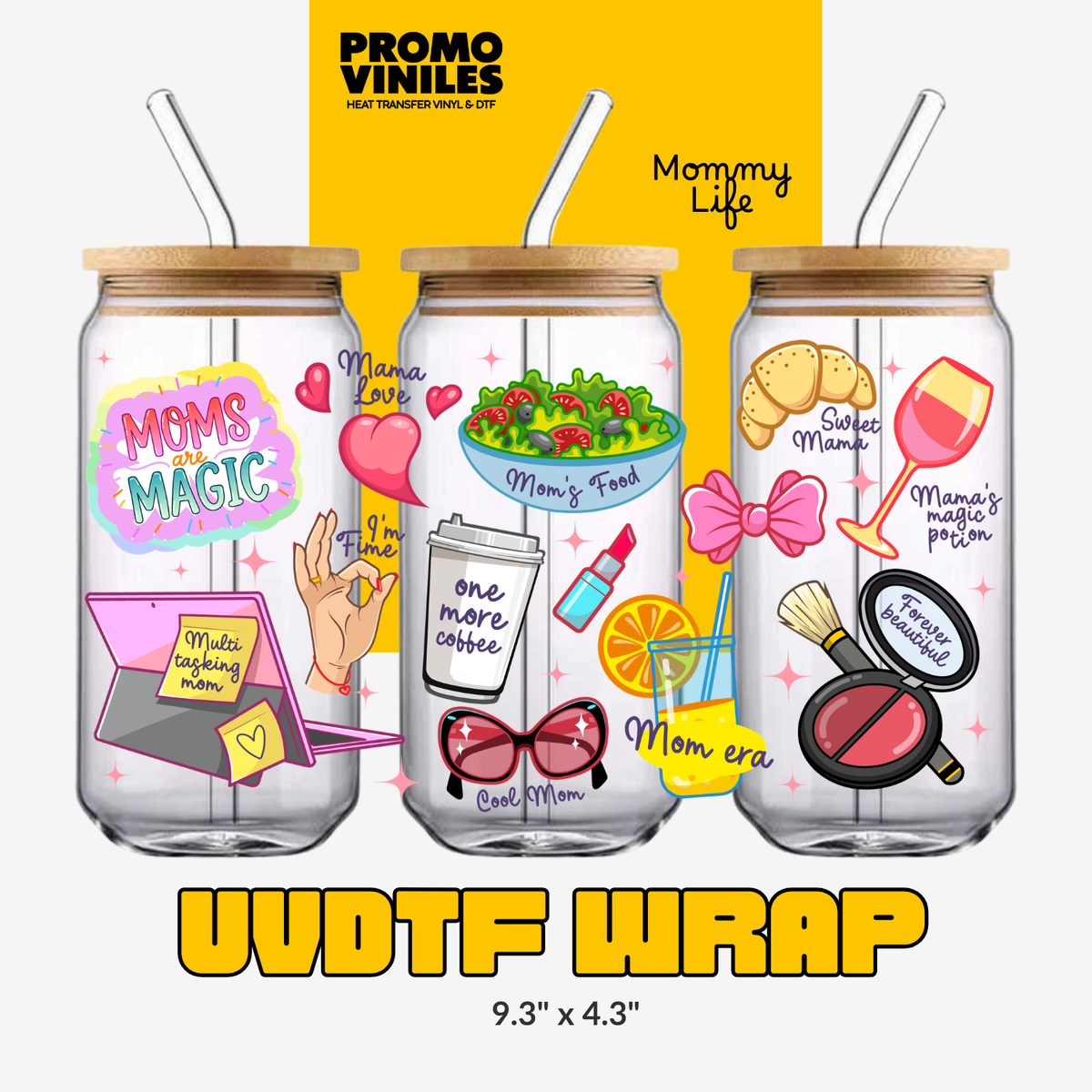 UV DTF Wrap | Mommy Life