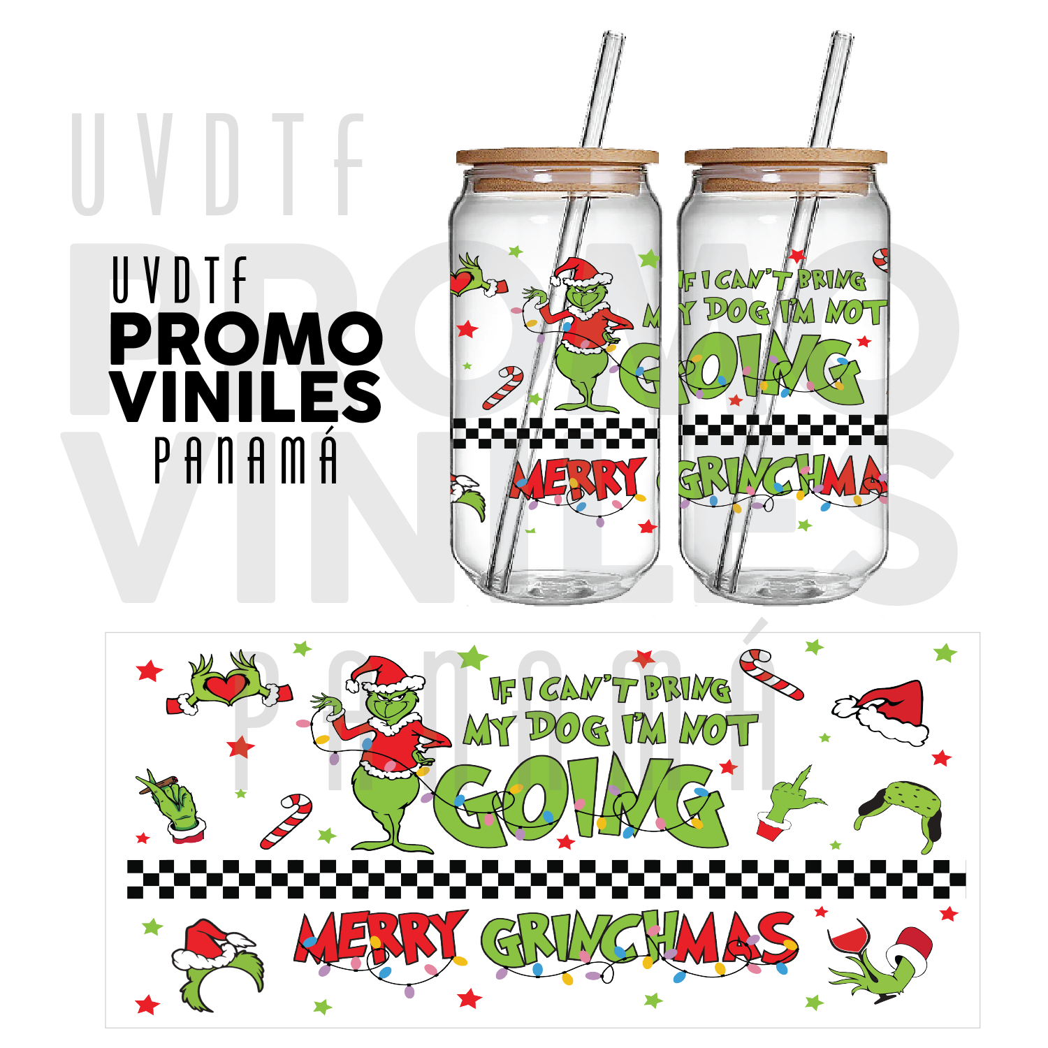 UV DTF Wrap | Not Without My Dog