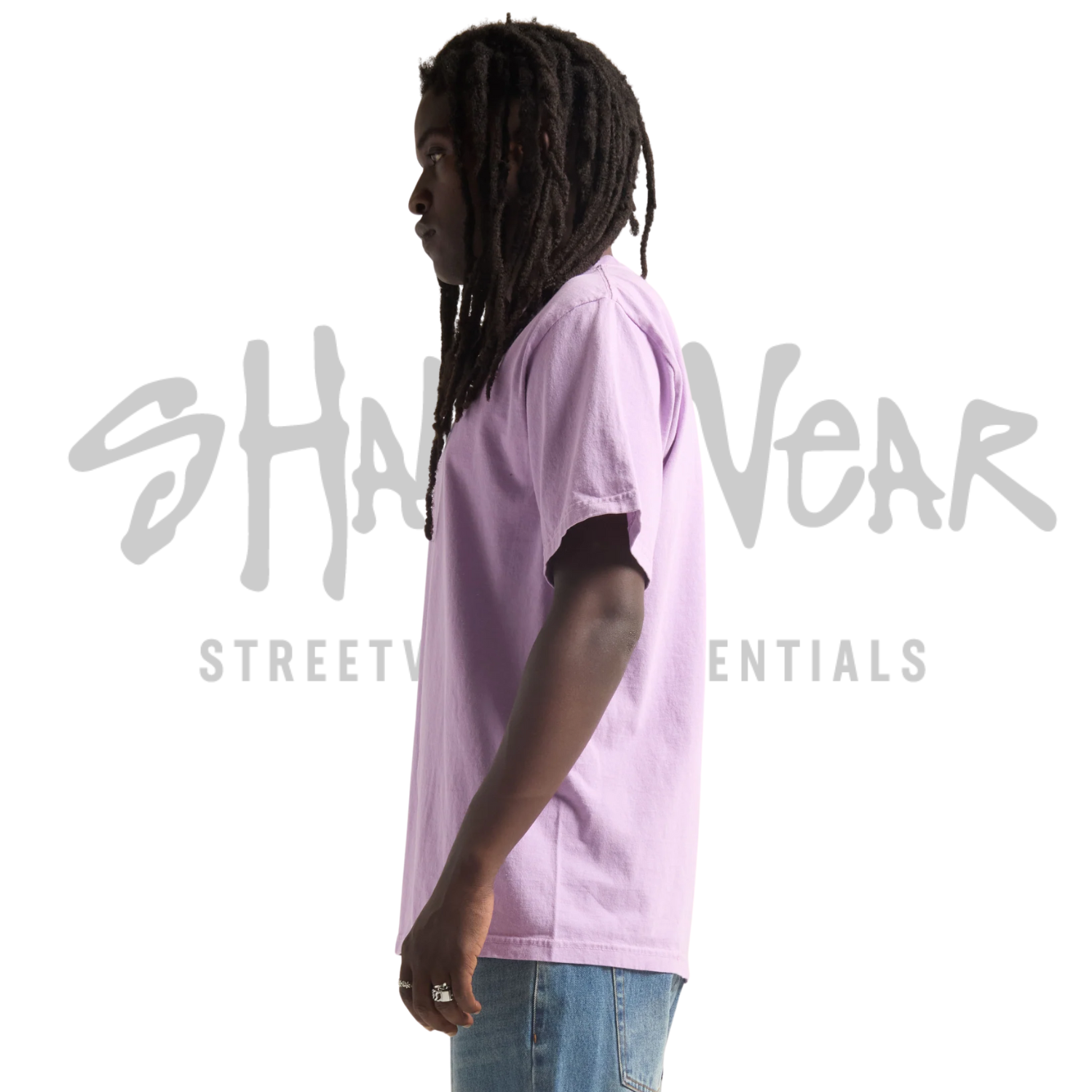 Shaka Wear Max Heavyweight Garment Dye | Pastel Purple | 7.5 oz