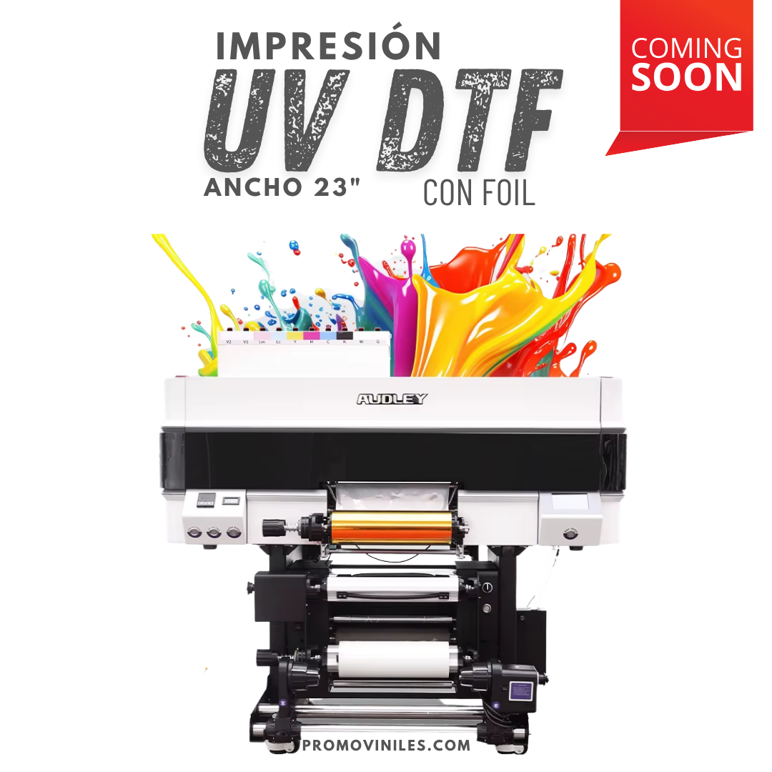 Impresión UVDTF Sticker 3D + Foil