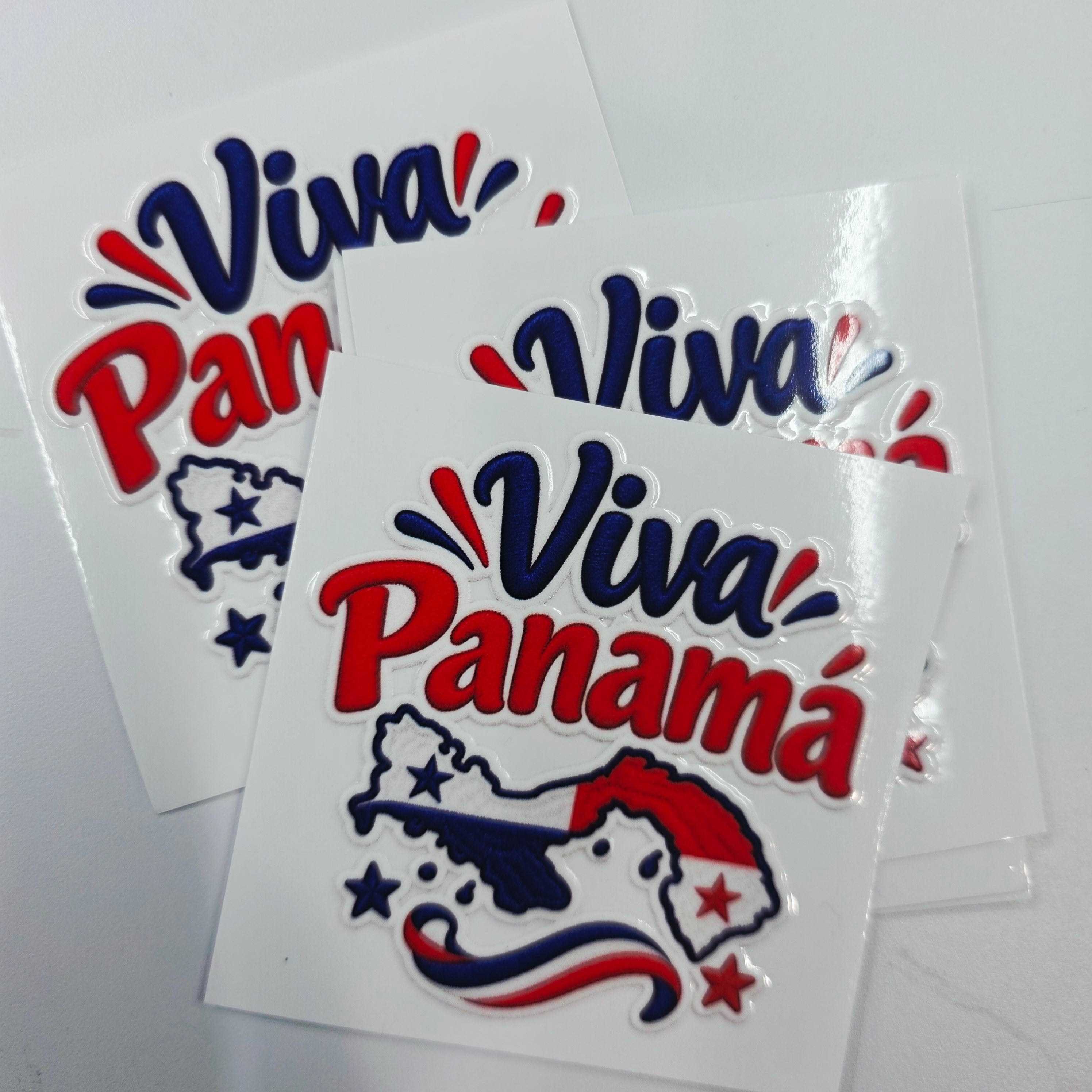 UV DTF Mini Stickers | Viva Panamá