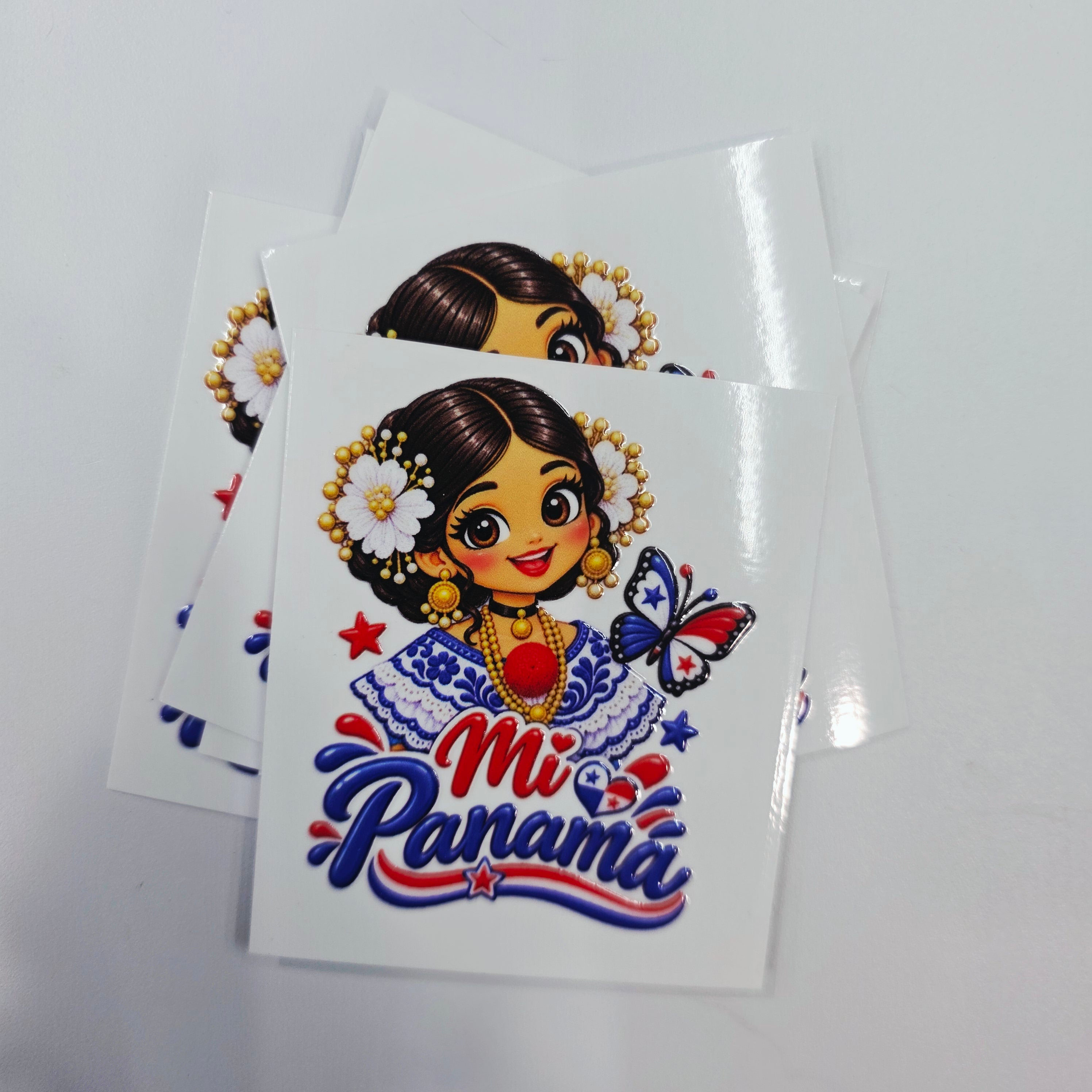 UV DTF Mini Stickers | Mi Panamá