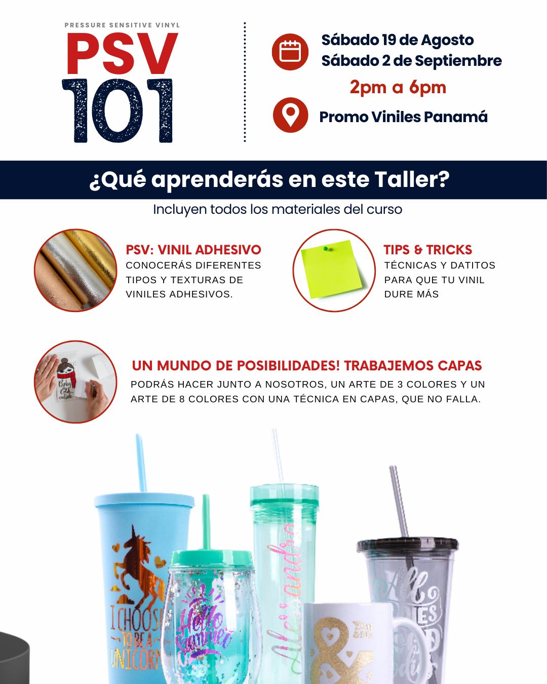 Tickets | Talleres Prácticos Agosto | HTV Madness & PSV 101