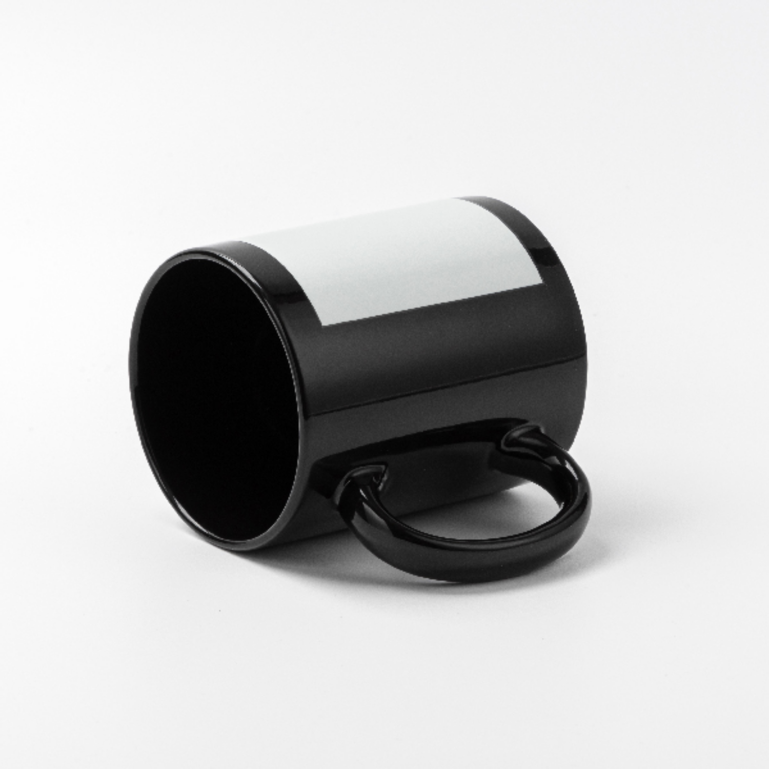 Taza de Cerámica | Negra con ventana Glow in the Dark  | 11oz