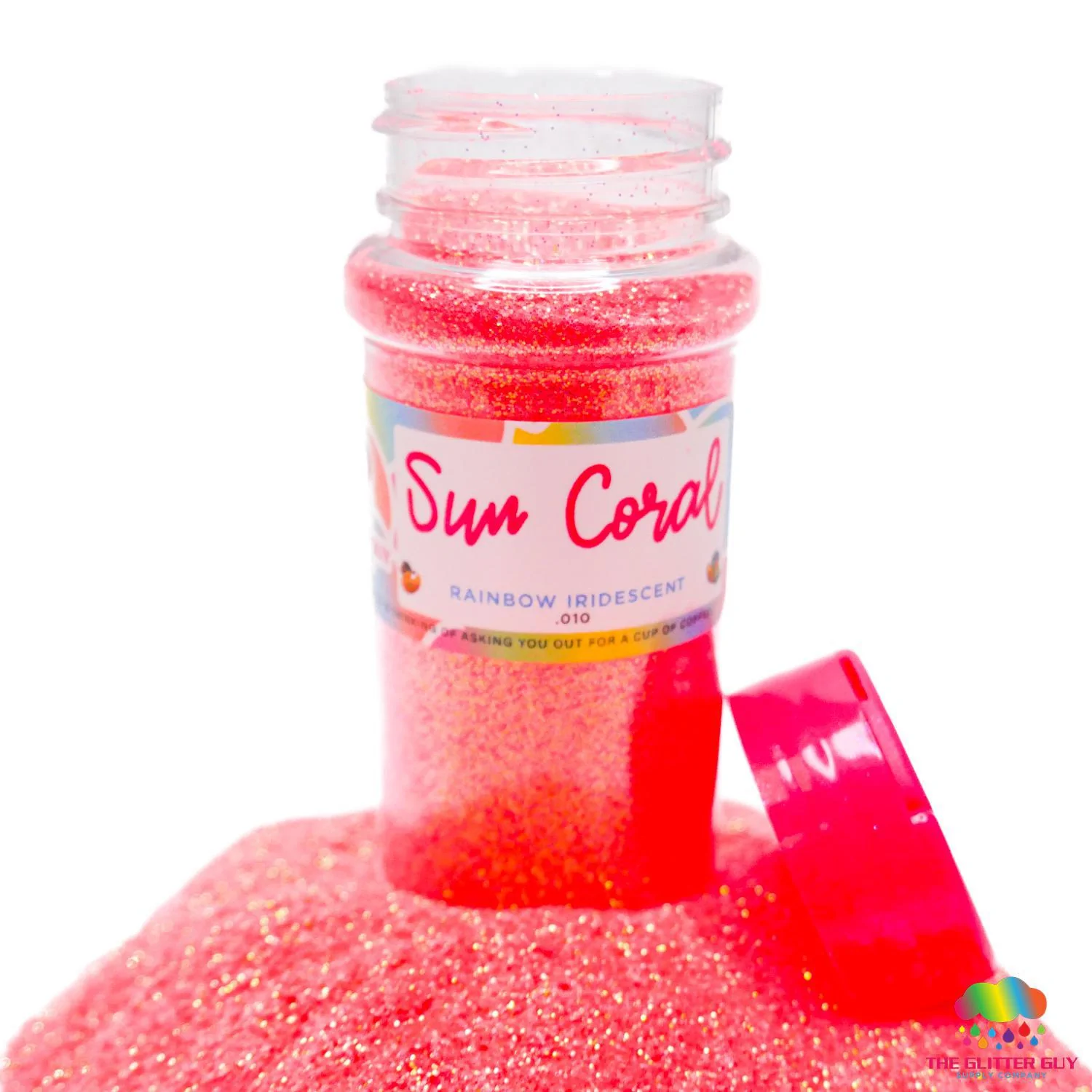 The Glitter Guy | Sun Coral | Escarcha
