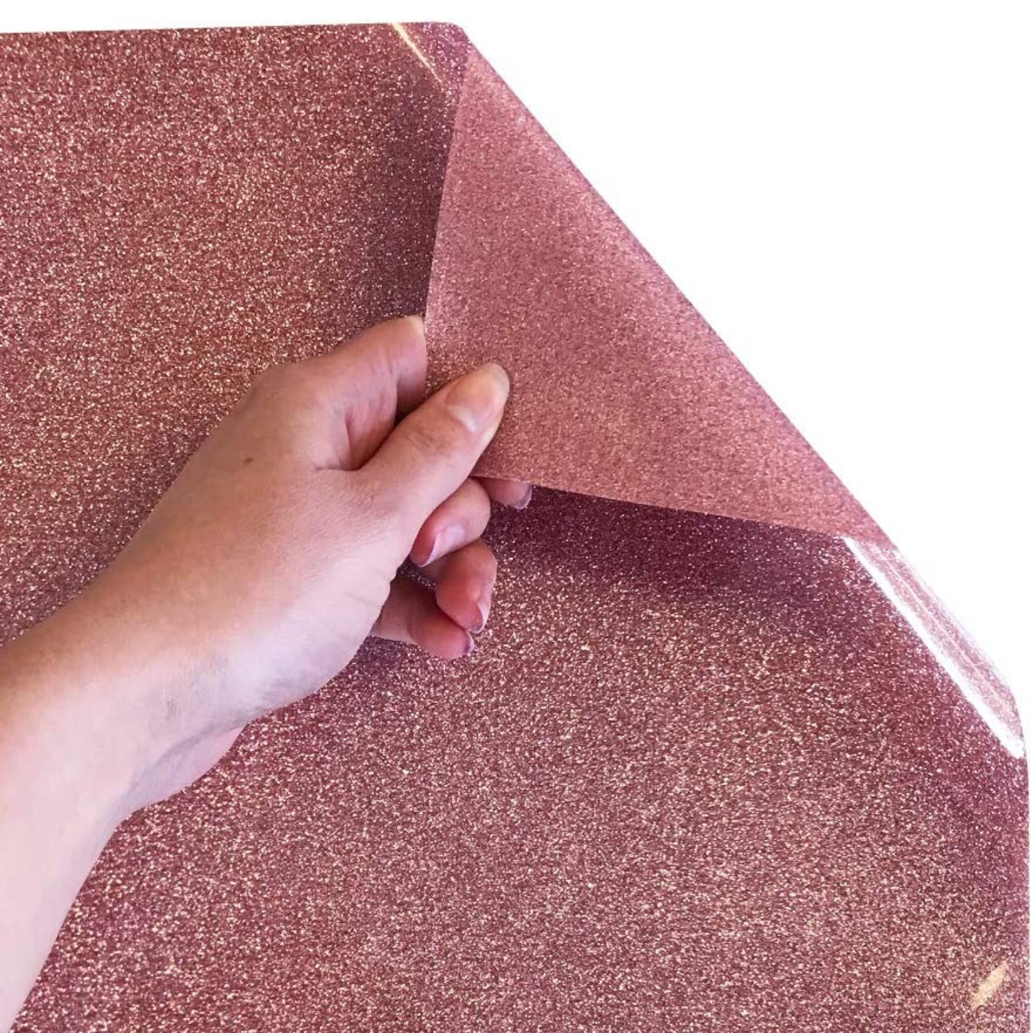 Siser Glitter® Vinil Textil Térmico | Rosa Vieja | Rose Gold