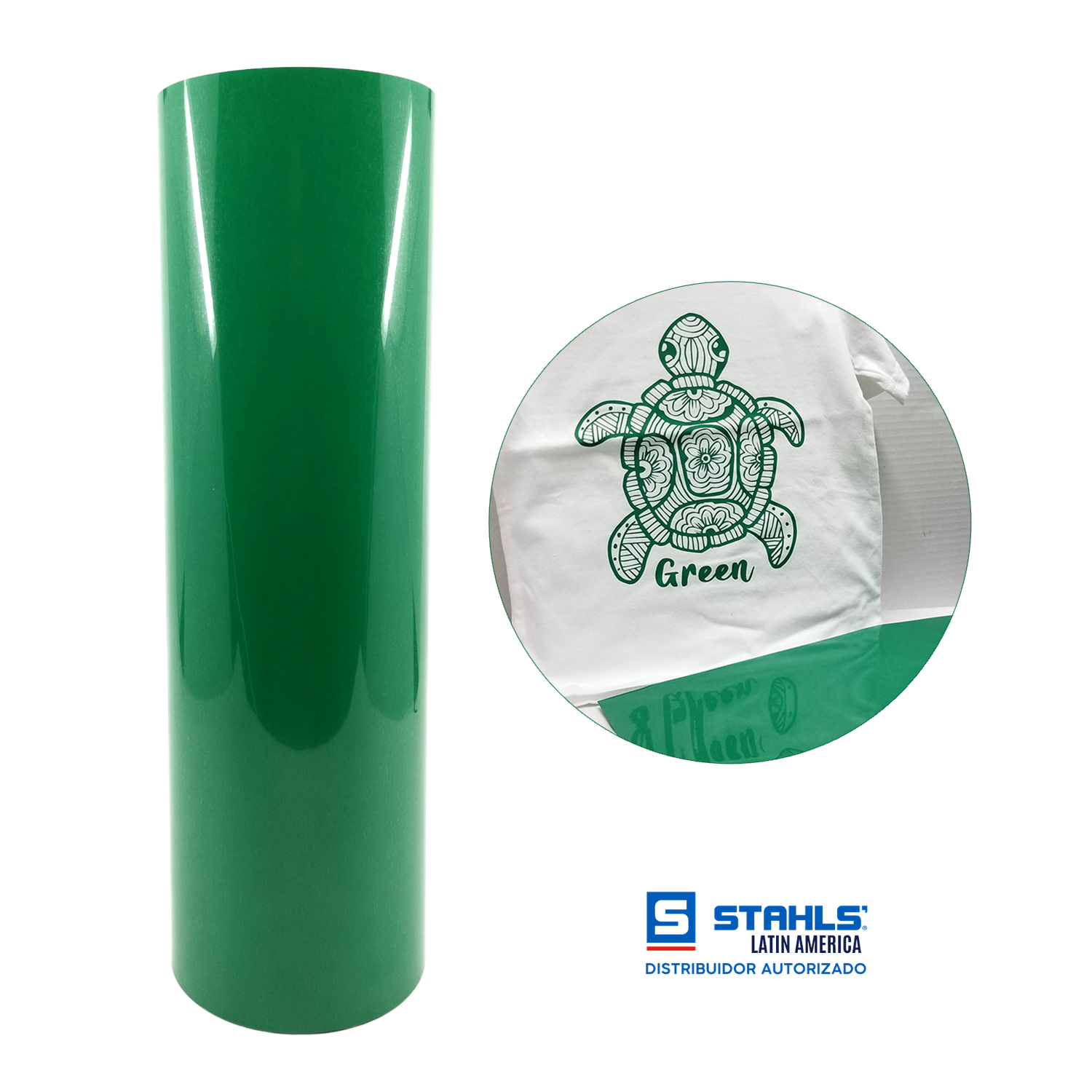 Stahls' Eco Pro® Vinil Textil Térmico | Verde | Green