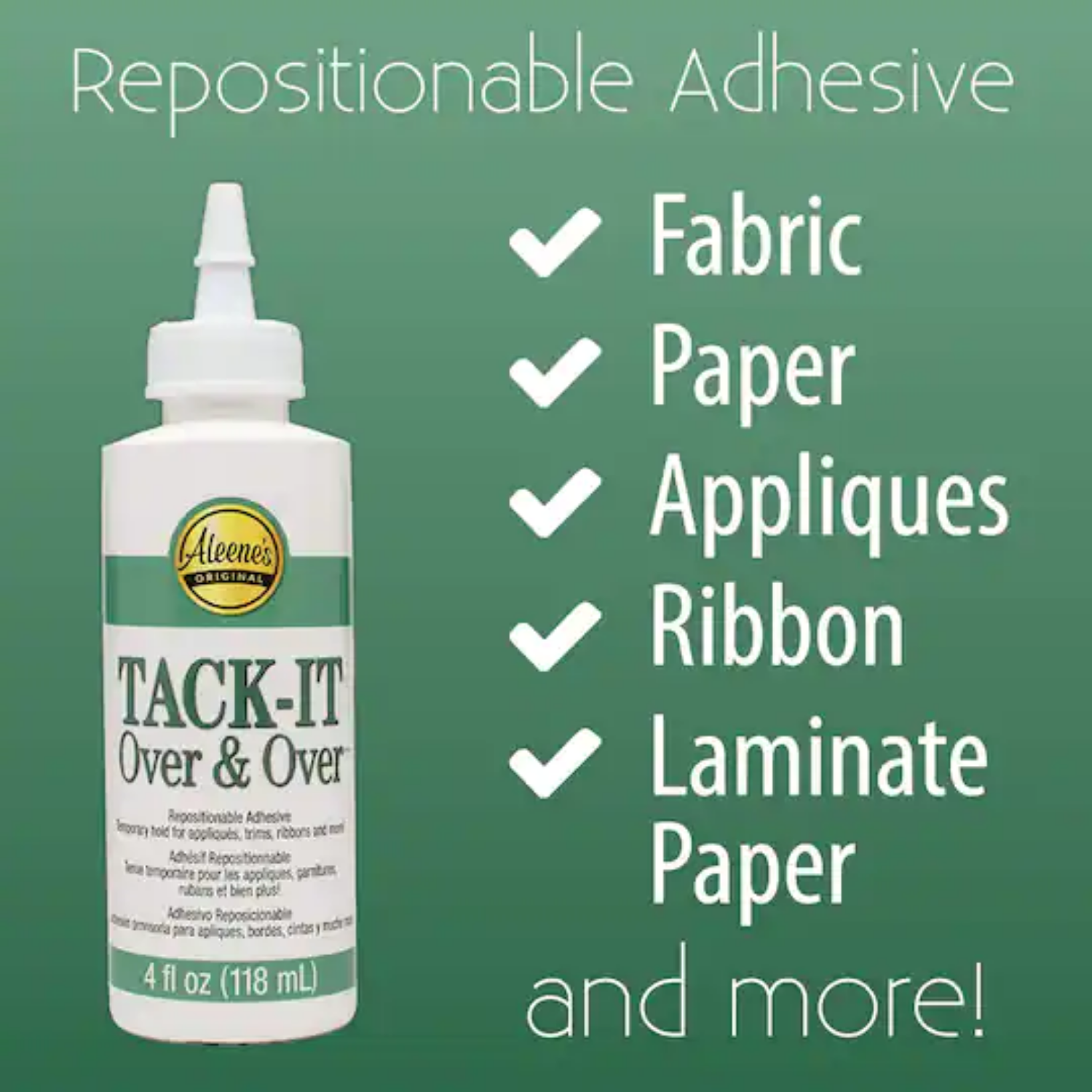 Aleene´s | TACK-IT Over & Over | 4oz