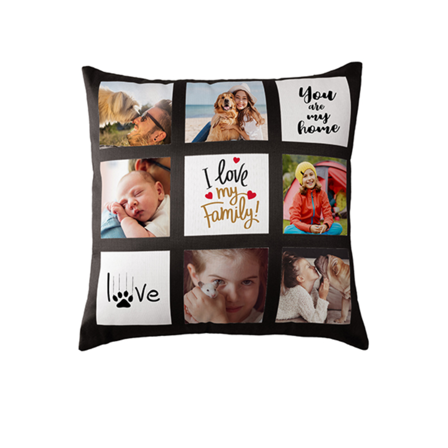 Funda de Almohada | 9 Paneles | 45x45cm