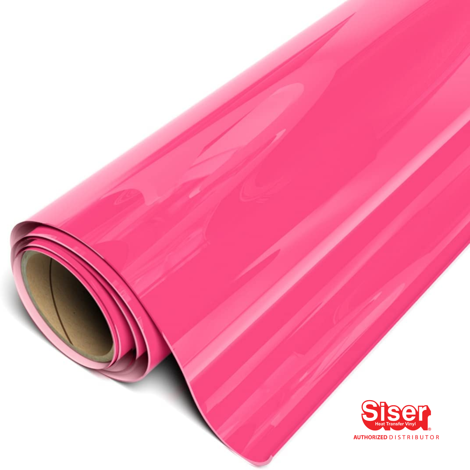 Siser Brick® 600 Vinil Textil Térmico | Rosa Fluoresente | Fluorescent Pink