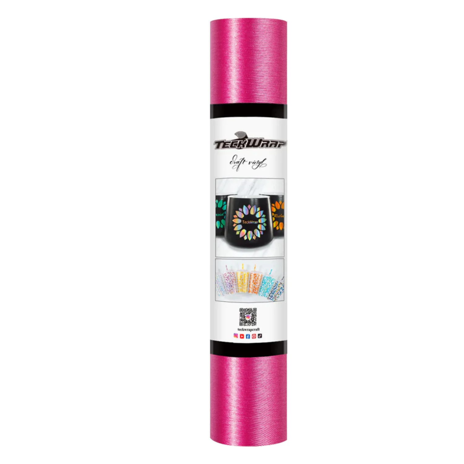 Vinil Adhesivo | Permanente | Rose Pink | Ancho 12"