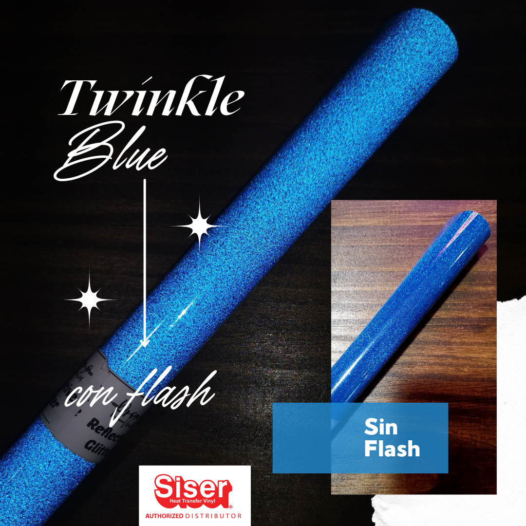 Siser Twinkle™ Vinil Textil Térmico | Royal Blue | Ancho 12"