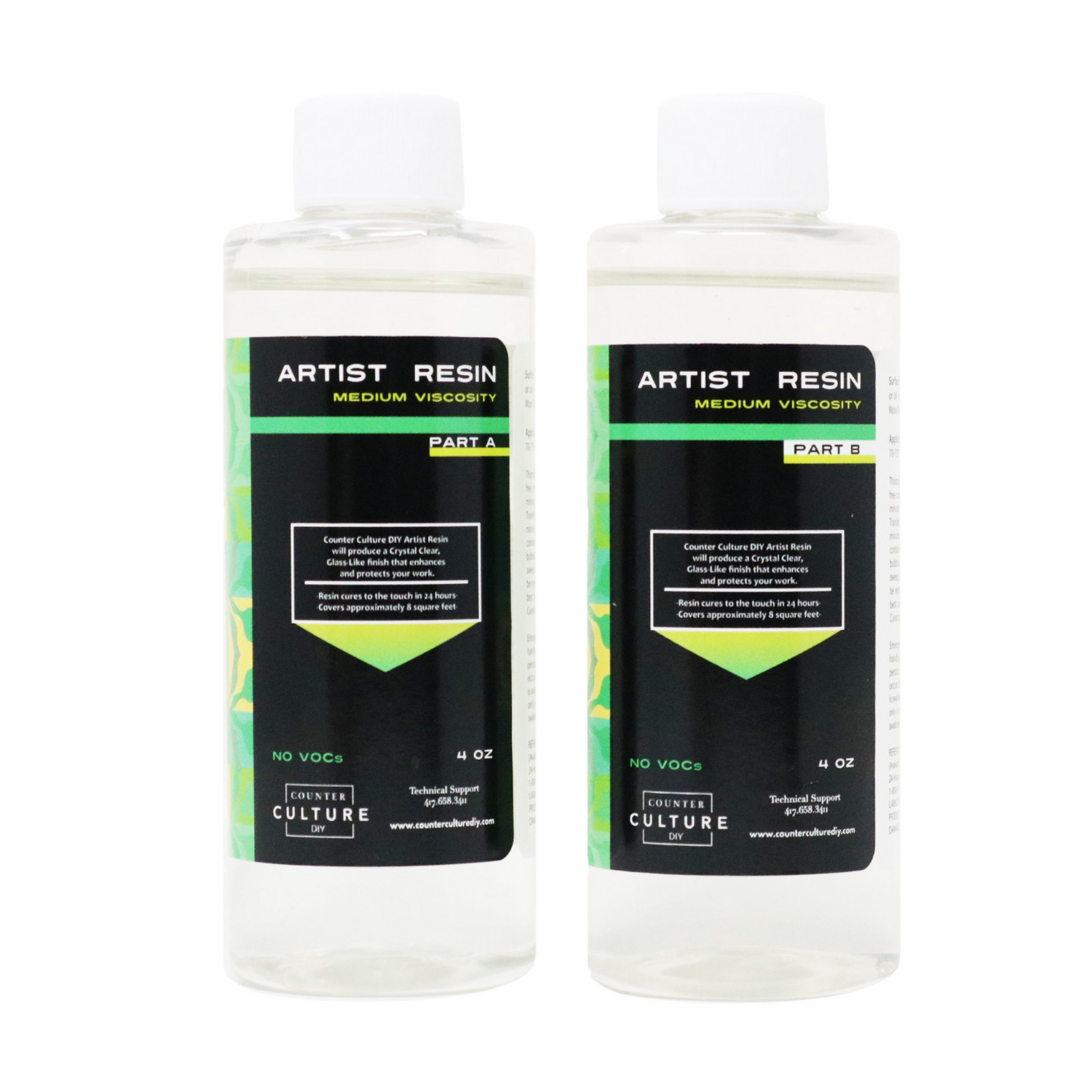 Resina | Artist Resin | Medium Viscosity | Kit de 8oz