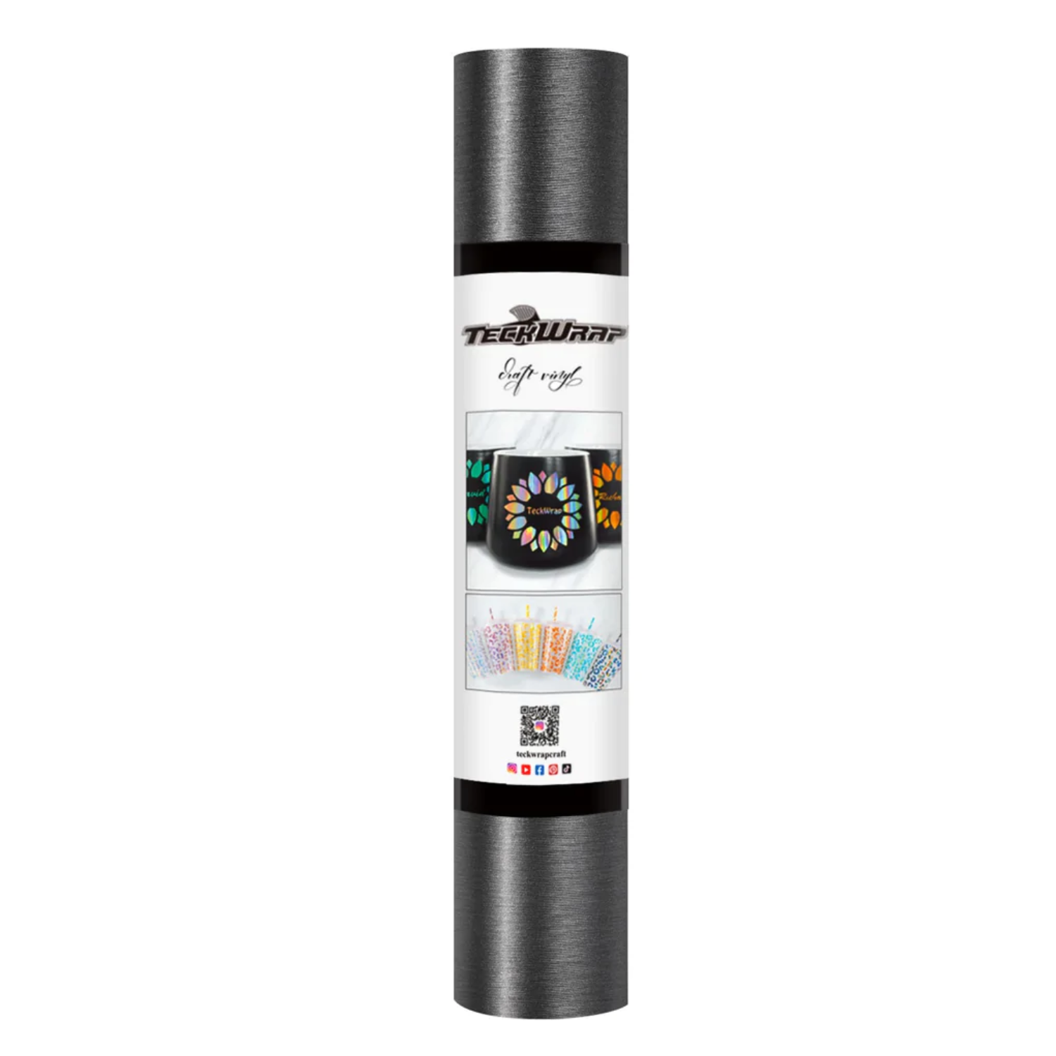 Vinil Adhesivo | Permanente | Dark Grey | Ancho 12"