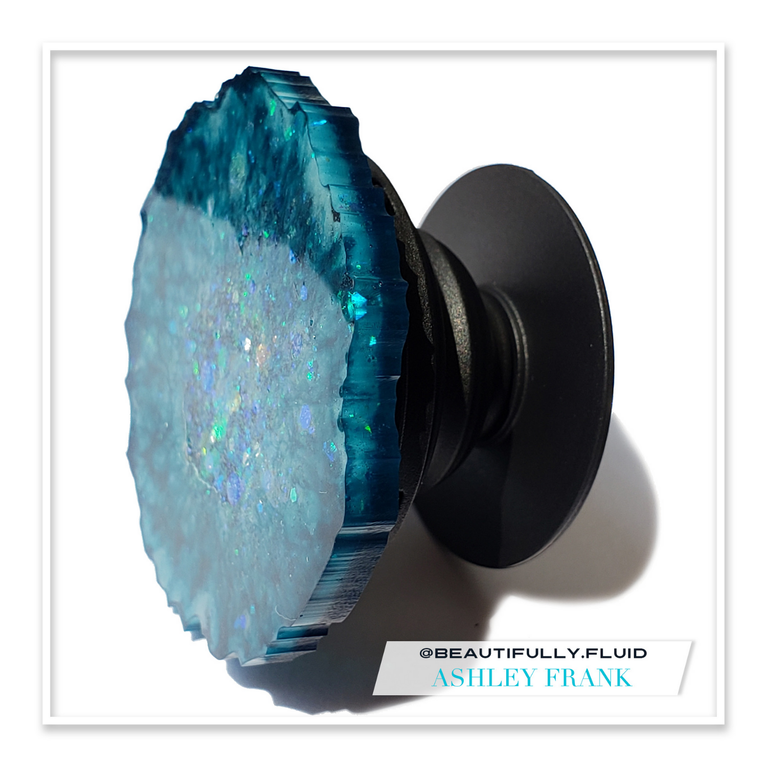 Molde para Resina | Geode Phone Grip | PopSockets